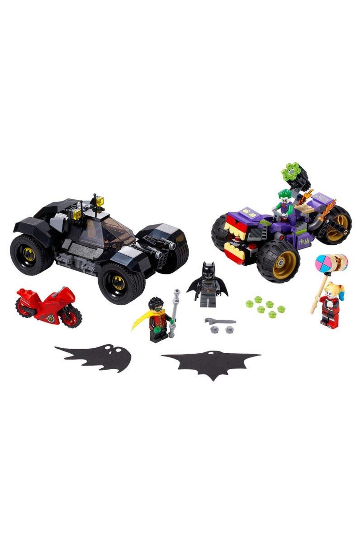 لگو و اسباب بازی های ساخت محور DC COMICS SUPER HEROES JOKER'S TRICYCLE CHASER 76159 اورجینال LEGO