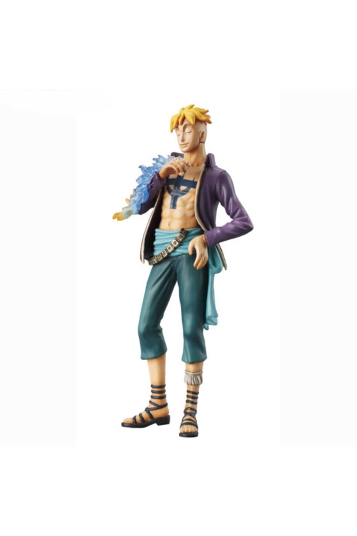فیگور SUPER ONE PIECE STYLING 13 سانتی متری MARCO VALIANT MATERIAL FIGURE انیمه BANDAI