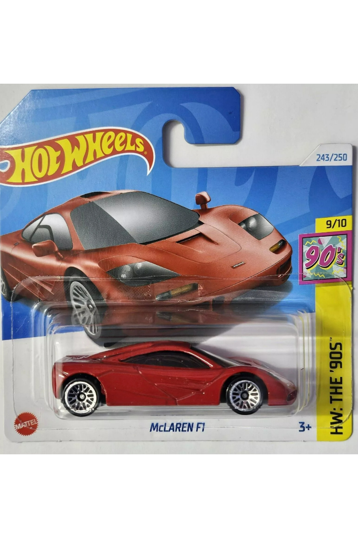 ماشین اسباب بازی های مجرد MCLAREN F1 هات ویلز اورجینال HOT WHEELS