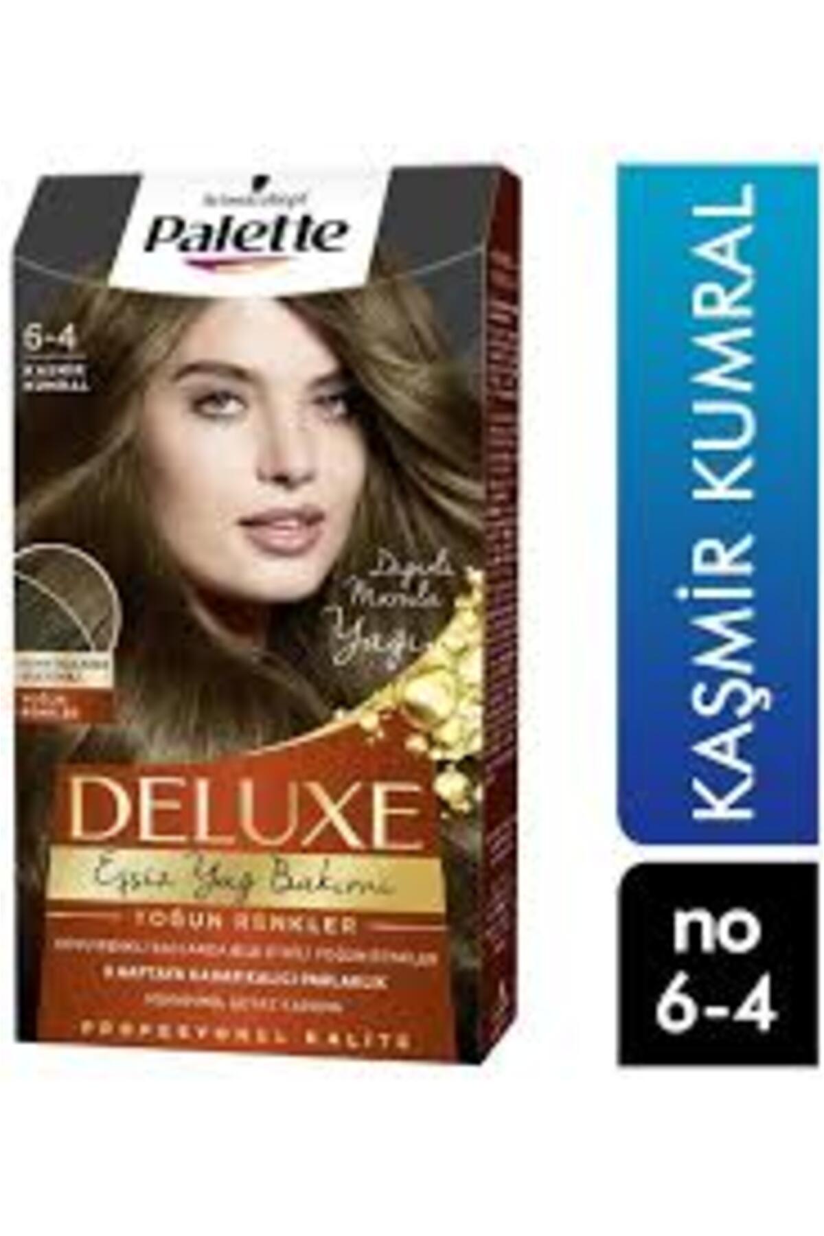 رنگ موی کاسه‌ای 6/4 قهوه‌ای کاشمیر برای مراقبت از مو پالت Palette
