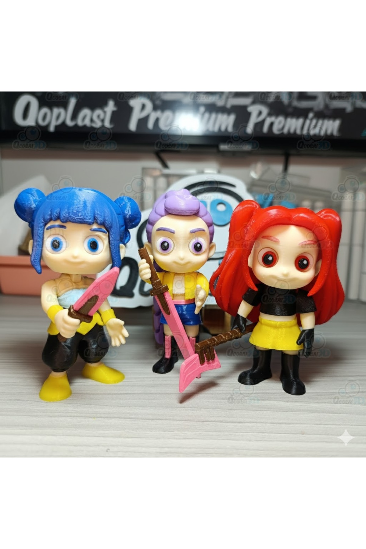 فیگور عروسک DEMON HUNTER KPOP X 3 Goplast Premium