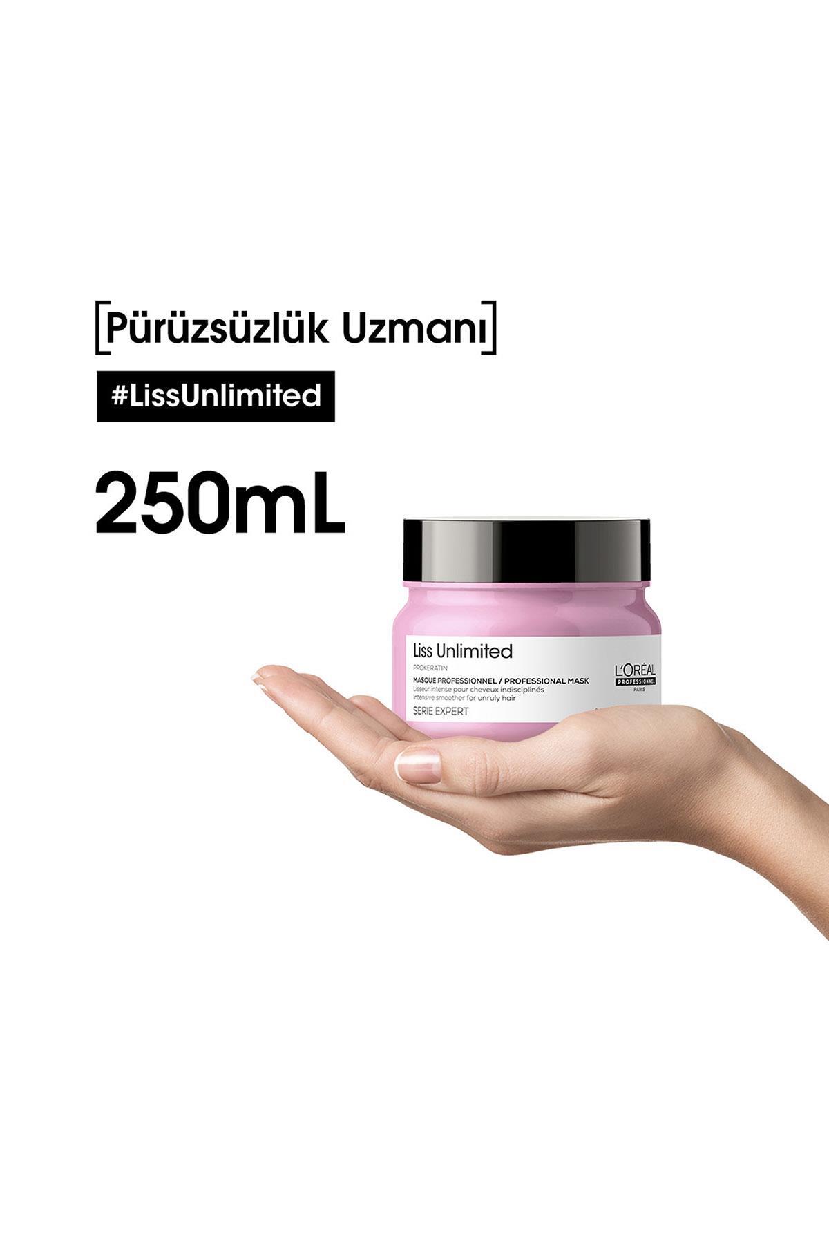 ماسک مو مردانه و زنانه نامحدود LISS نرمی 250 میل L'oreal Professionnel