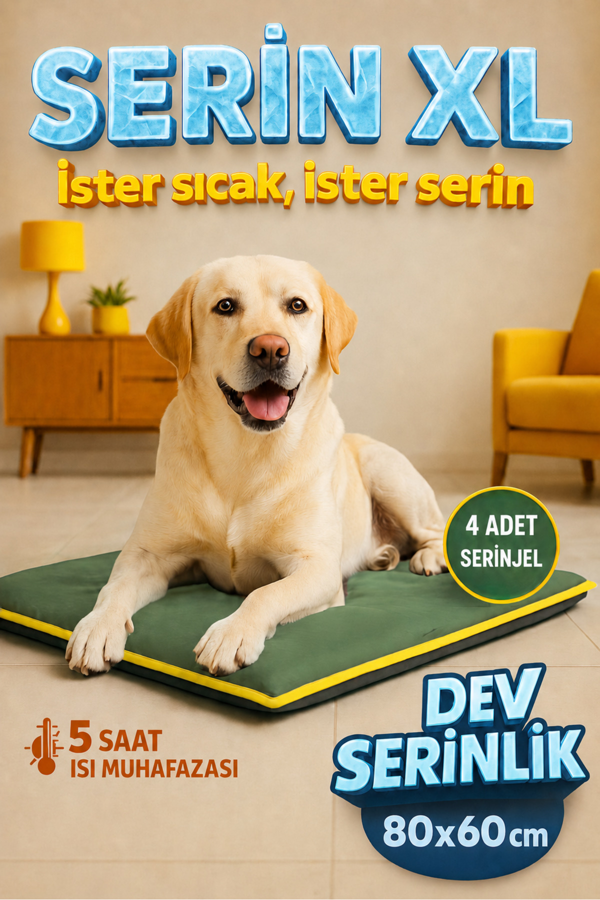 جای خواب چهارفصل گربه و سگ پاوداز Pawdaz Serin XL، 80X60CM چندرنگ