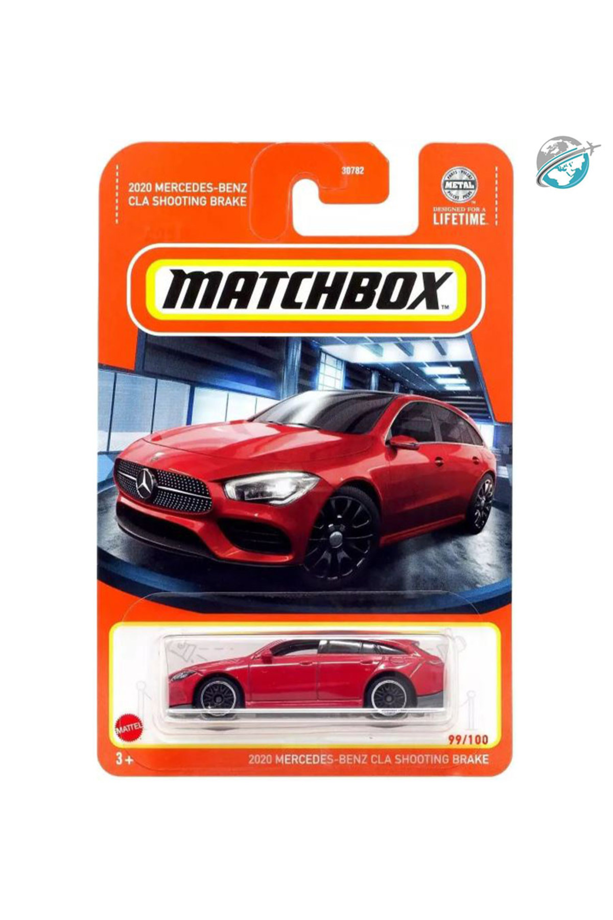 ماشین اسباب بازی MATCHBOX 2020 MERCEDES BENZ CLA SHOOTING BRAKE کارتن بین المللی بلند قرمز 1 64 از ترکیه HOT WHEELS