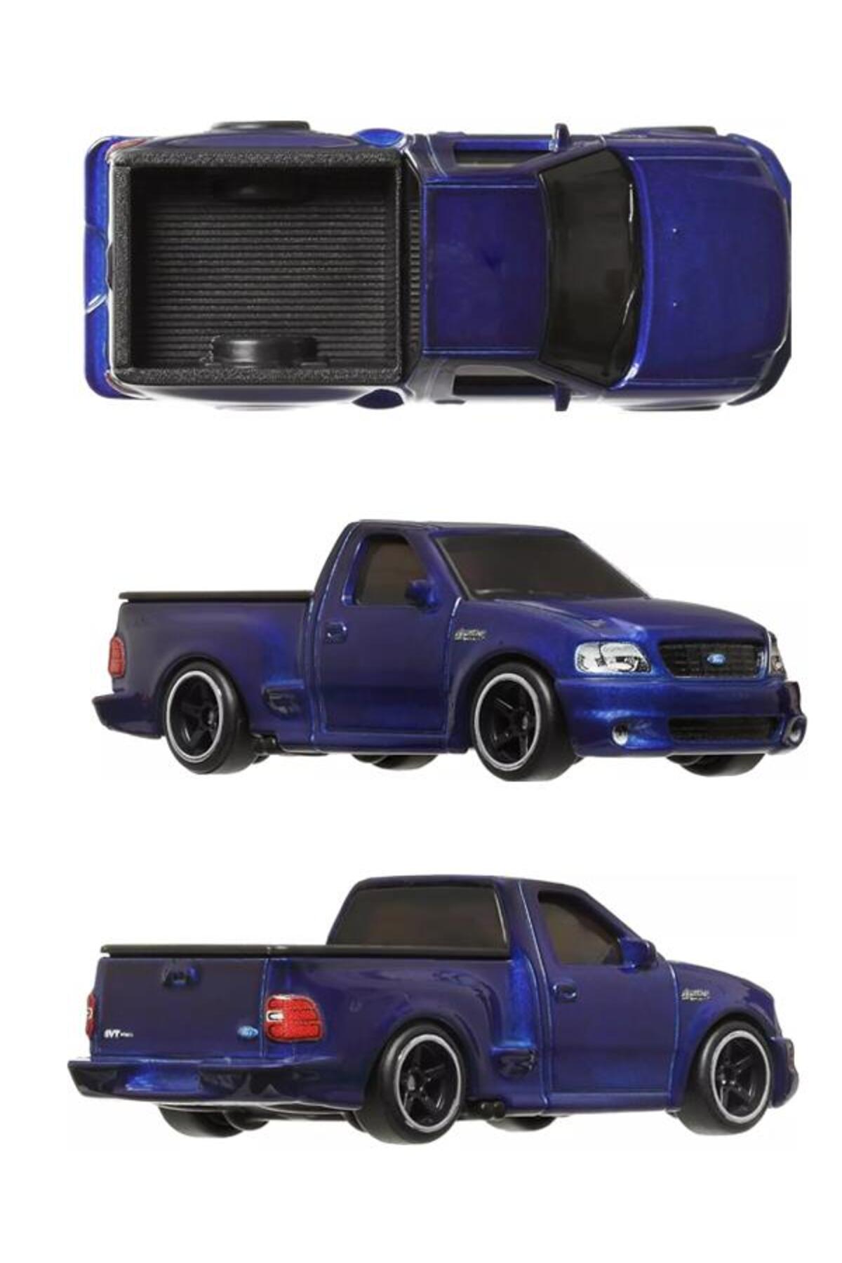 مدل خودرو وسایل نقلیه بلوار 99 فورد F150 SVT لایتنینگ HRT60 اورجینال HOT WHEELS