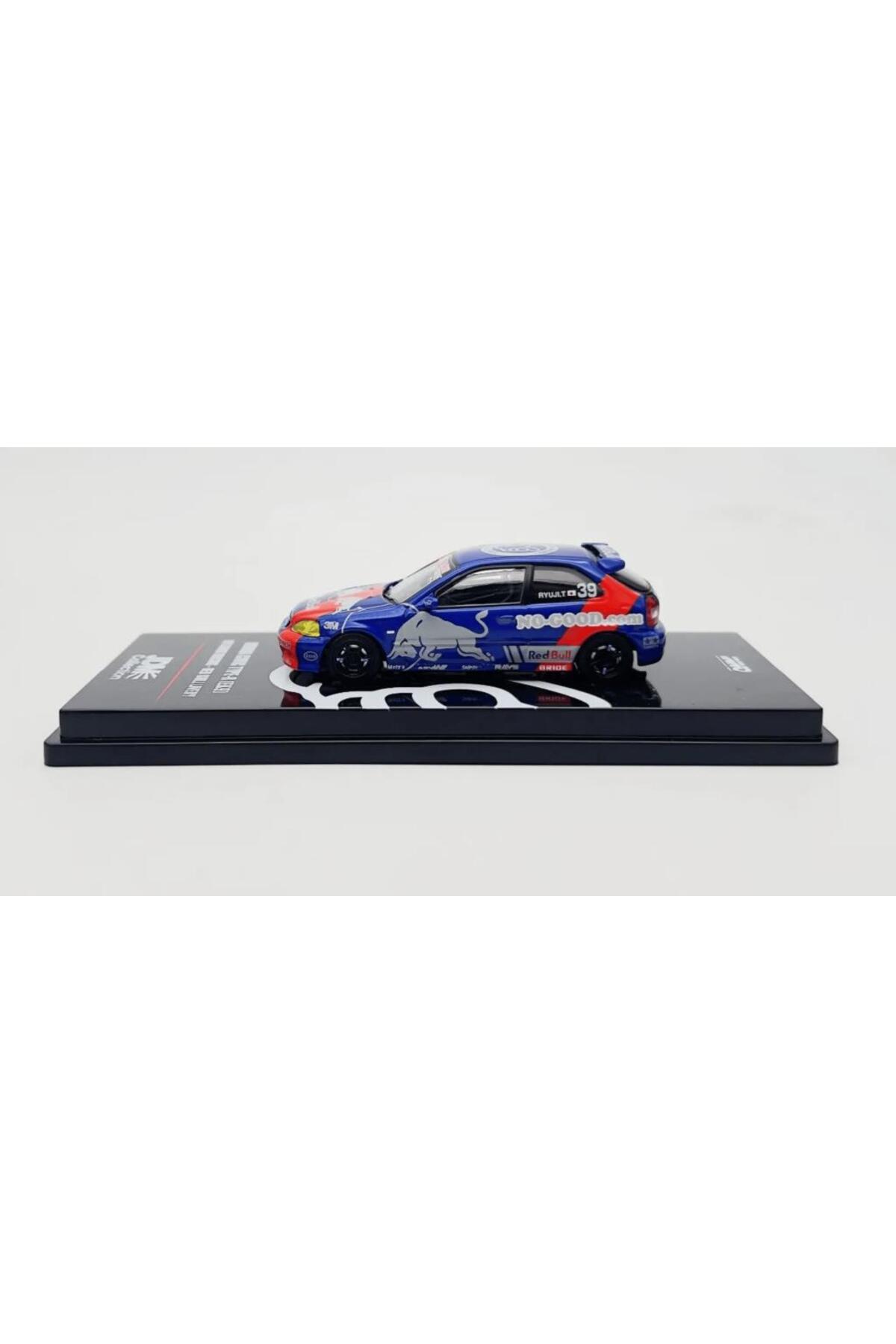 مدل خودرو HONDA CIVIC TYPE R EKO9 GOOD RACING RED BULL LIVERY 1 64 MODEL CAR اورجینال Inno