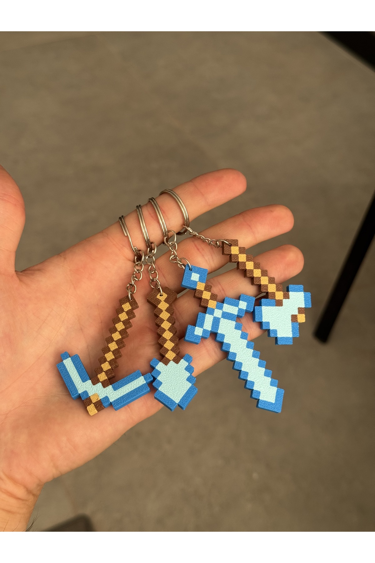 دسته MINECRAFT ست الماس 3D