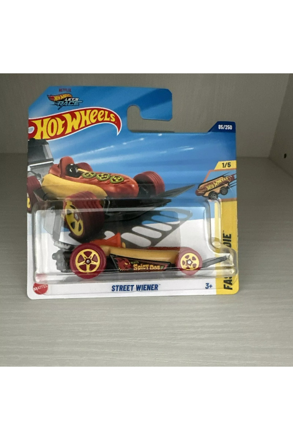 ماشین اسباب بازی 2025 خیابان تک WIENER 1 5 هات ویلز اورجینال HOT WHEELS
