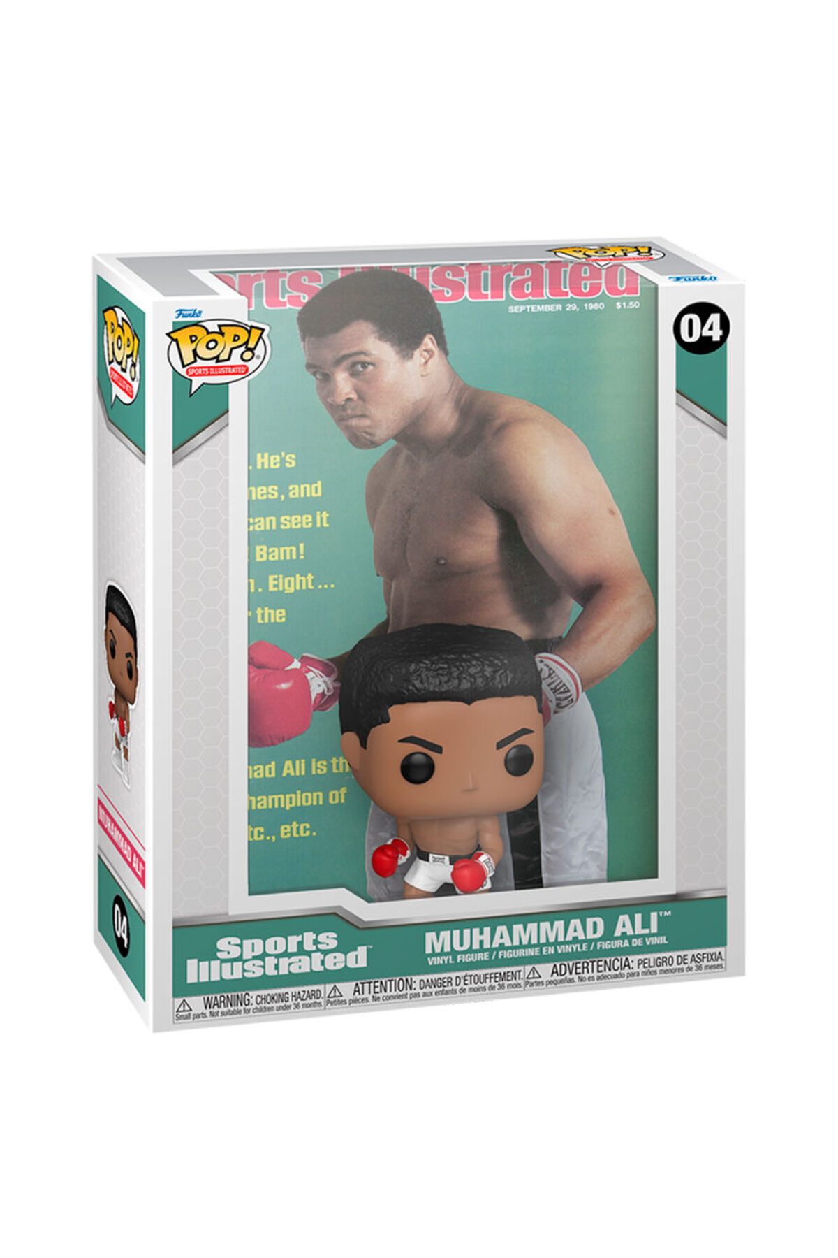 فیگور پاپ اسپورت مصور بوکس محمدعلی شماره:04 از ترکیه Funko