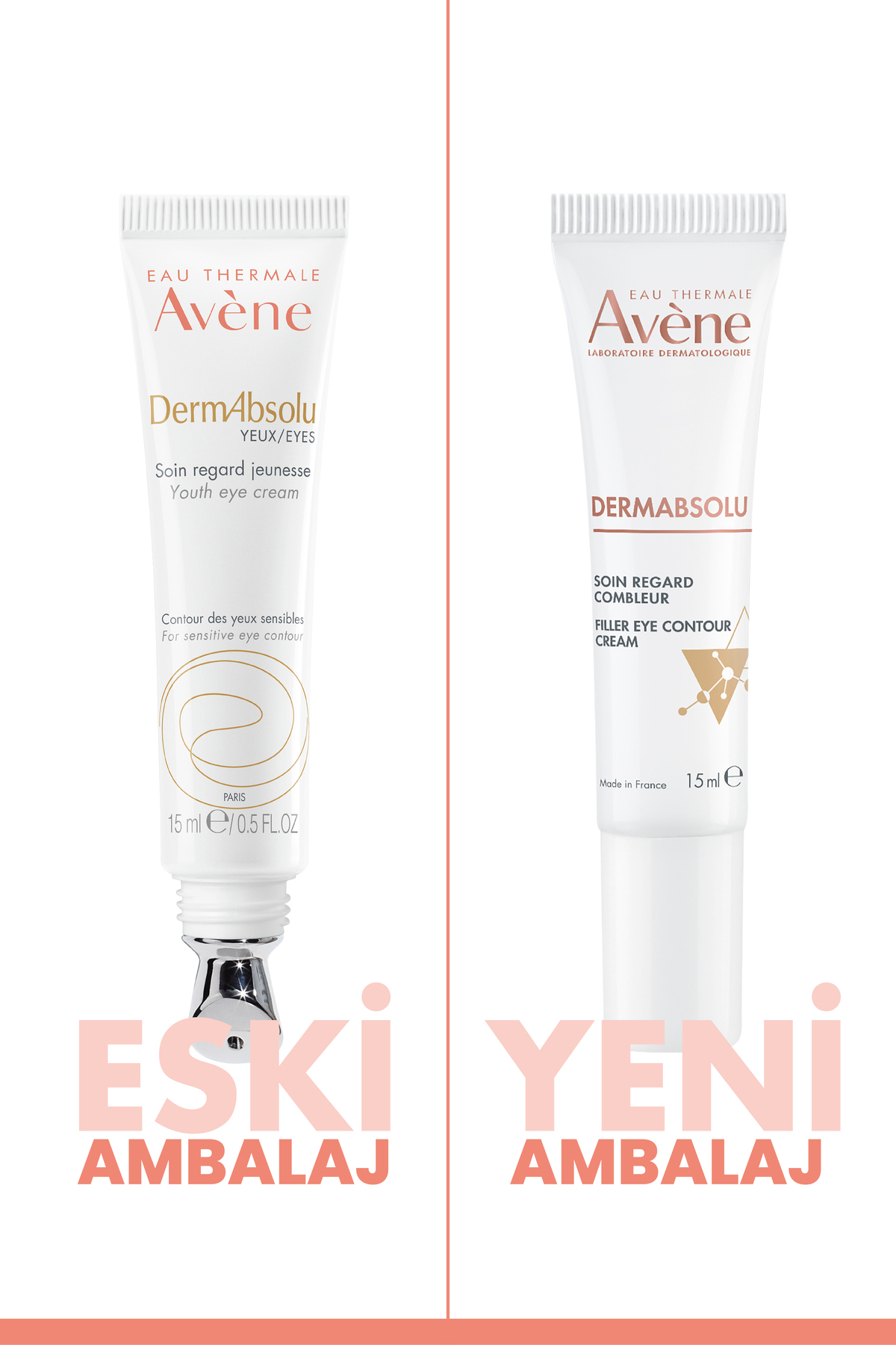 کرم دور چشم نگهداری محیط DERMABSOLU GOZ 15 میل Avene