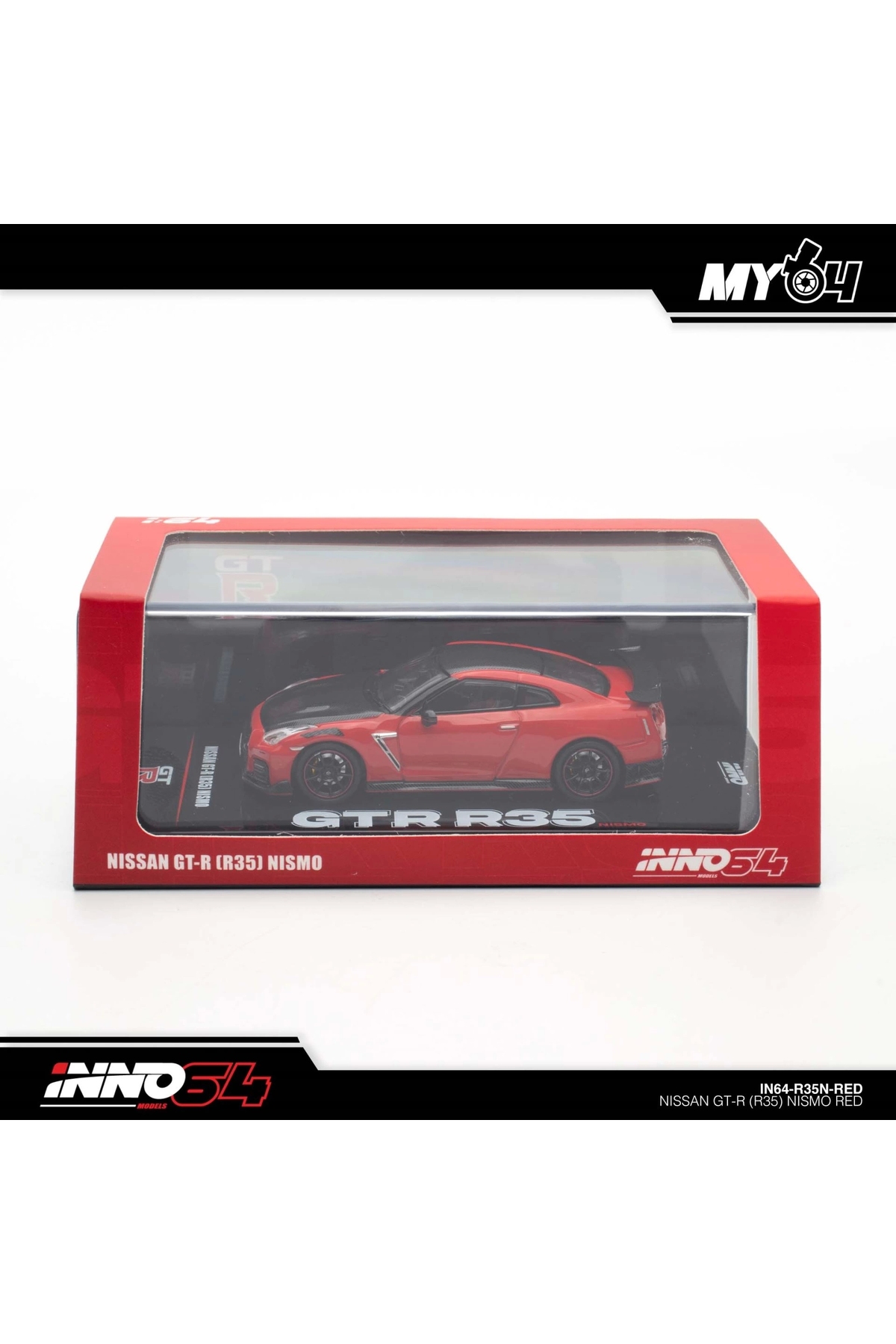 مدل خودرو INNO 1 64 NISSAN GT R R35 NISMO RED اورجینال Inno 64 Models
