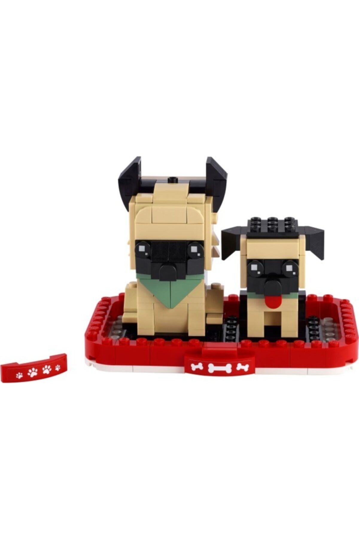 لگو و اسباب بازی های ساخت محور 40440 BRICKHEADZ GERMAN SHEPHERD اورجینال LEGO