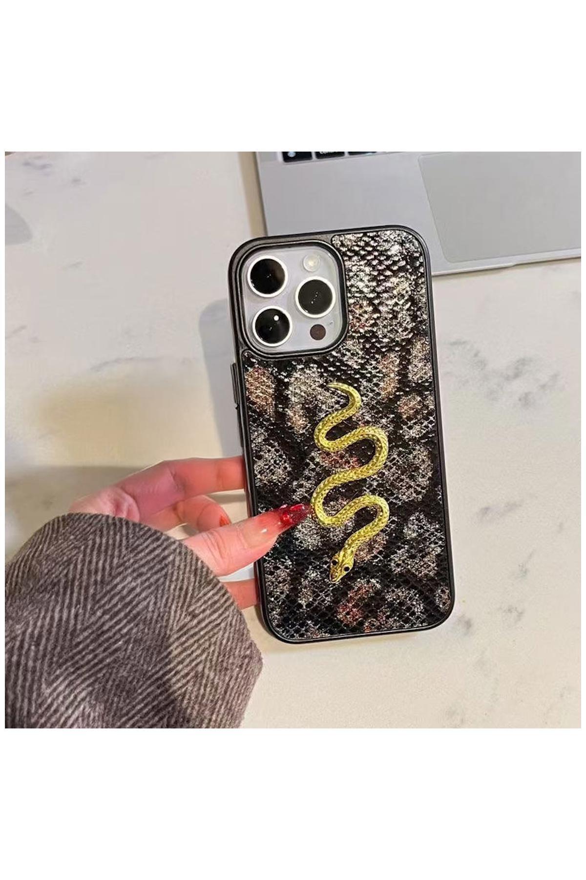کاور و قاب سیلیکونی مار طلایی ZEBANA APPLE IPHONE 12 PRO COMPATIBLE CASE مشکی اورجینال Zebana