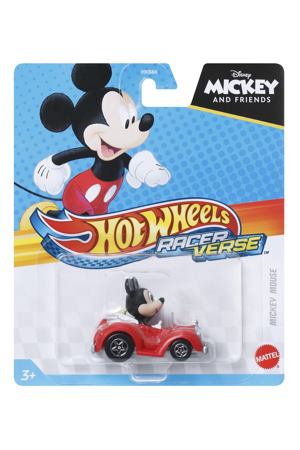 ماشین اسباب بازی RACER VERSE میکی ماوس از ترکیه HOT WHEELS