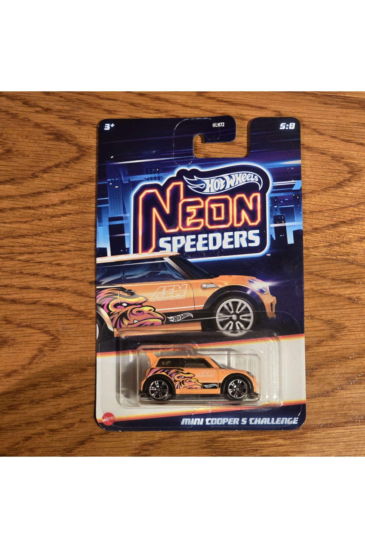 ماشین اسباب بازی CHALLENGE MINI COOPER JBY96 هات ویلز اورجینال HOT WHEELS