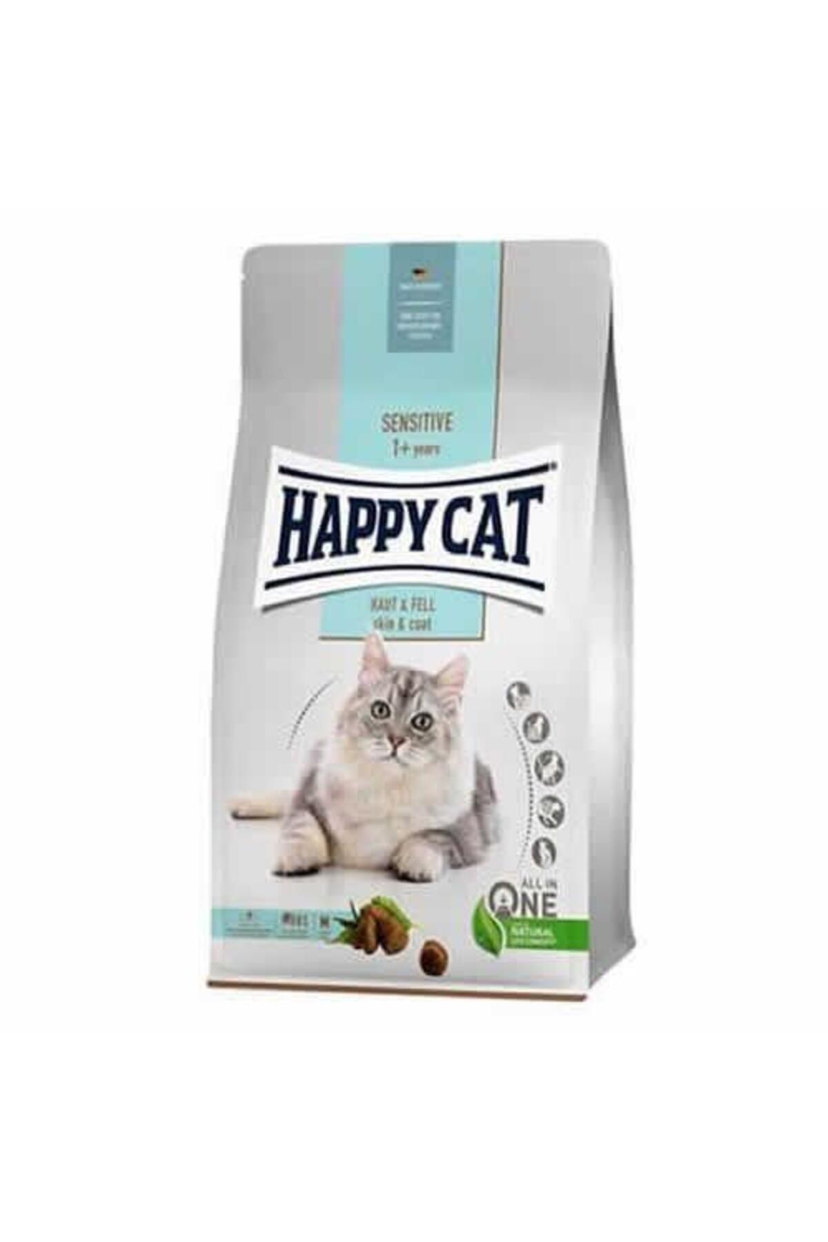 غذای خشک گربه هپی کت Happy Cat Sensitive مراقبت از پوست و مو، ۴ کیلوگرم