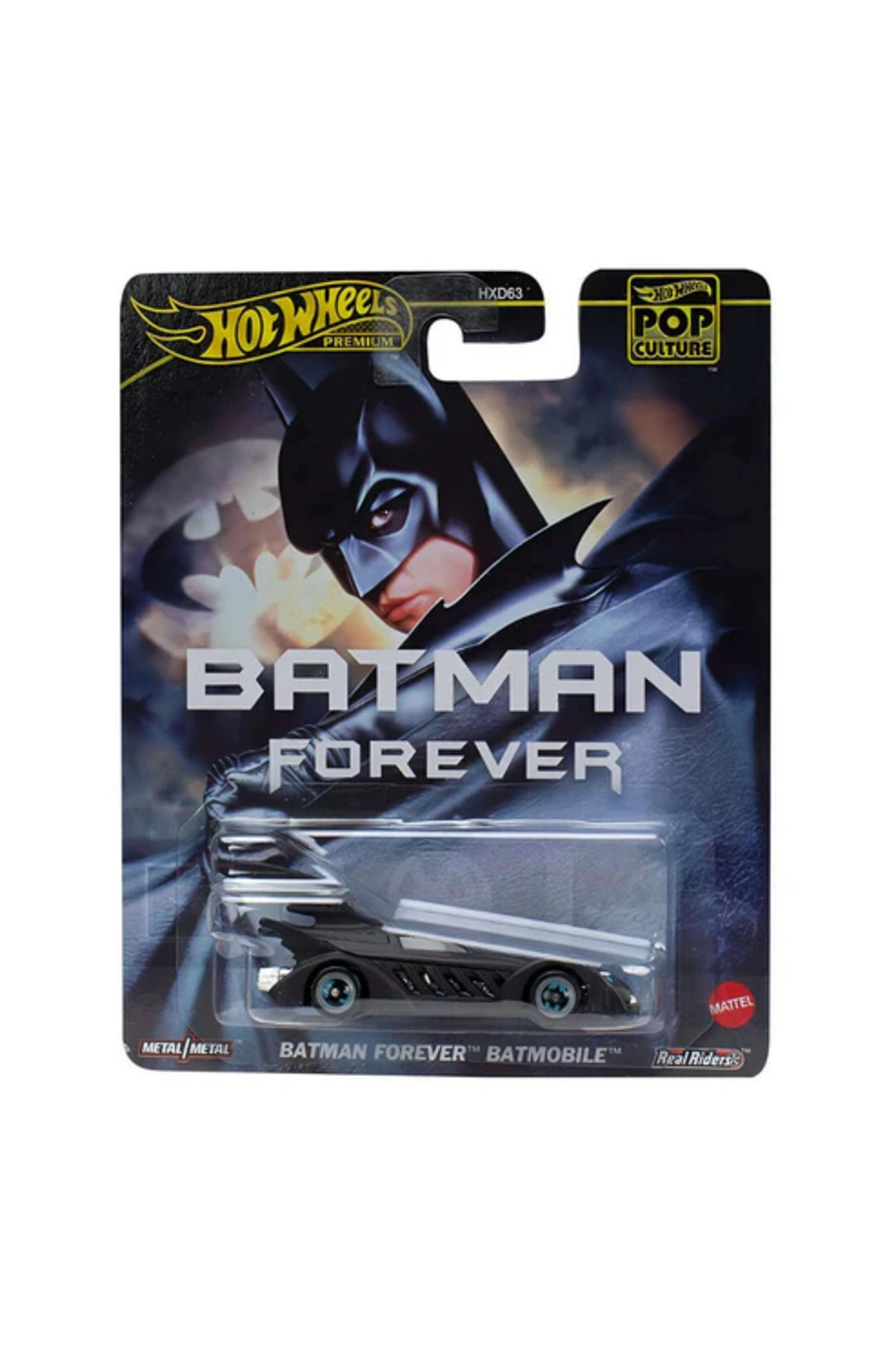 ماشین اسباب بازی ماشین‌های پرمیوم فرهنگ پاپ BATMAN FOREVER BATMOBILE HVJ39 از ترکیه HOT WHEELS