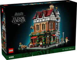 مجموعه ساختنی گوشه تودور لگو LEGO Icons مدل 10350، ۳۲۶۶ قطعه، ارتفاع ۳۱ سانتی‌متر