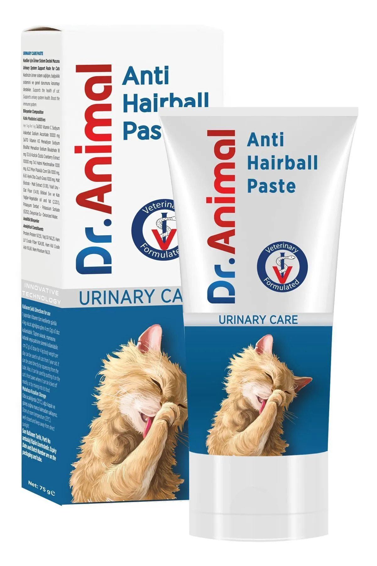 مالت خمیری گربه دکتر انیمال Dr. Animal Urinary Care برای مجاری ادراری و کلیه
