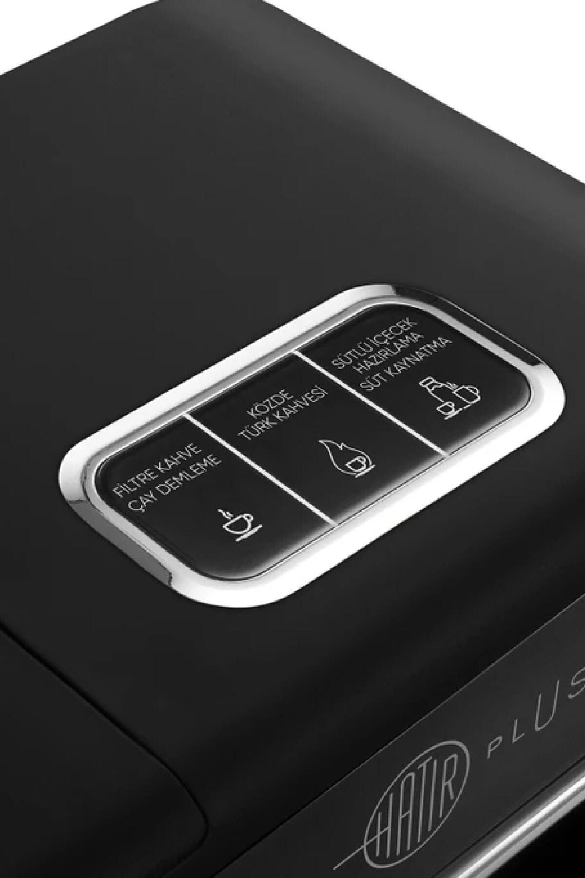 قهوه ساز ترک PLUS MOD 5 IN 1 ESSENTIAL COFFEE MACHINE مشکی CHROME اورجینال Karaca