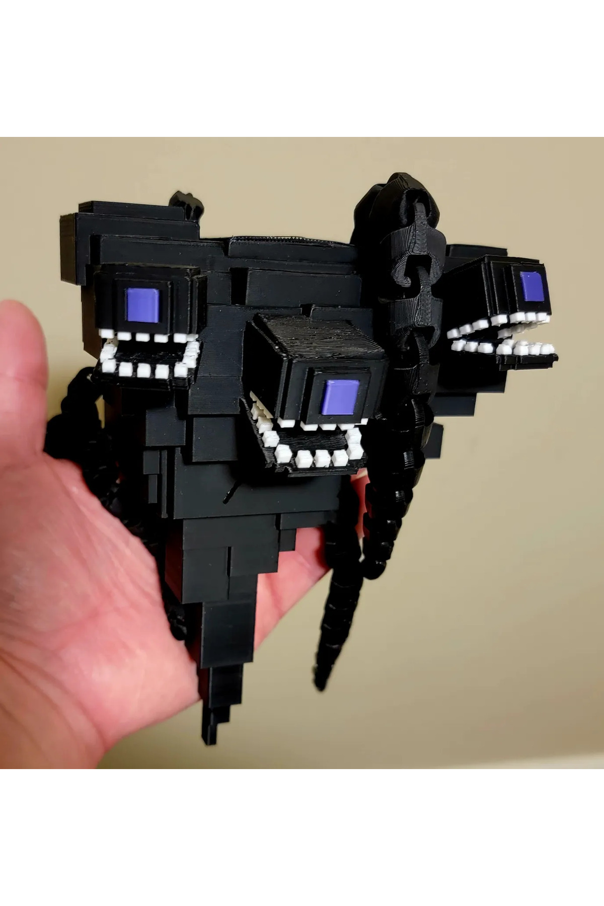 اسباب بازی های فیگور شخصیت 13 سانتی متری MINECRAFT WITHER STORM FigürDizayn