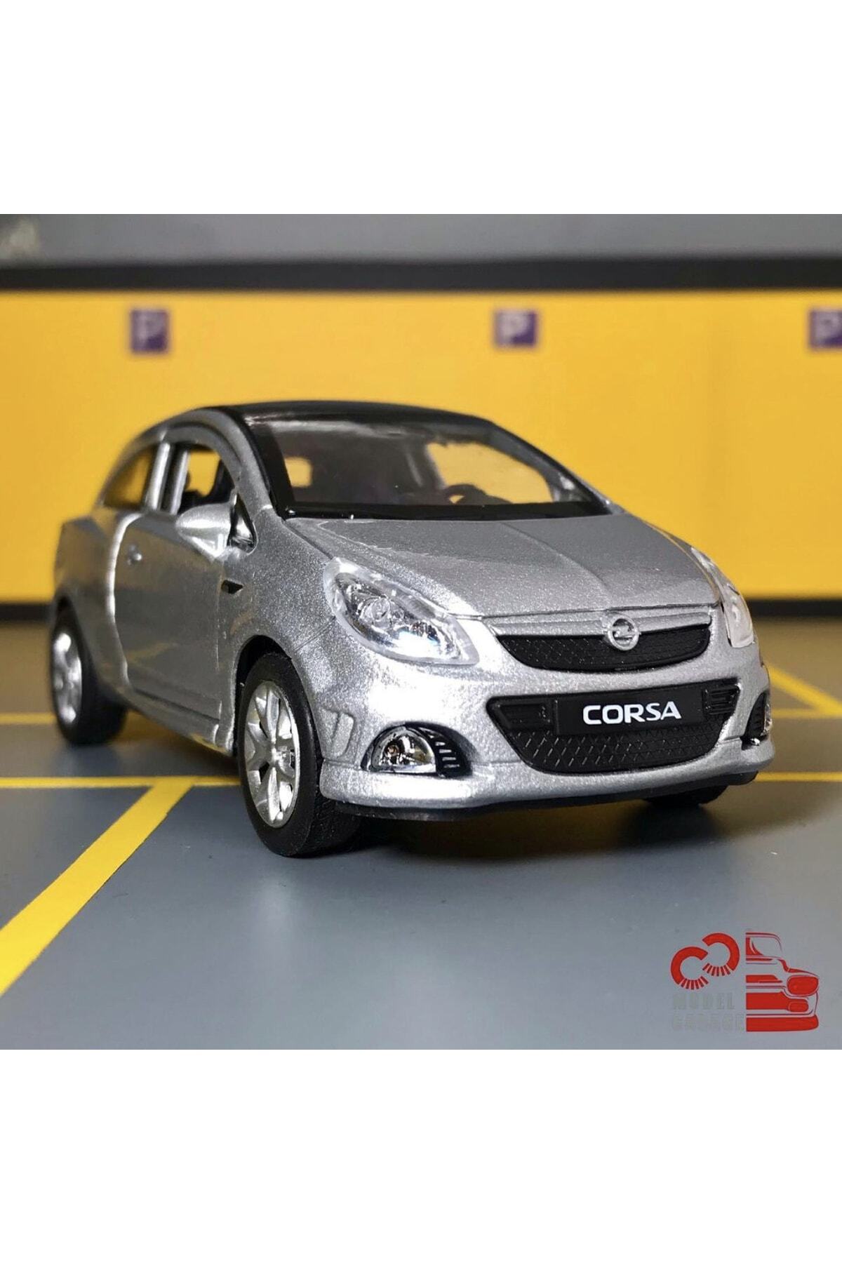 مدل خودرو OPEL CORSA OPC 1 36 SCALE C&amp;C MODEL GARAGE PULL DROP DIECAST METAL TOY CAR اورجینال Genel Markalar