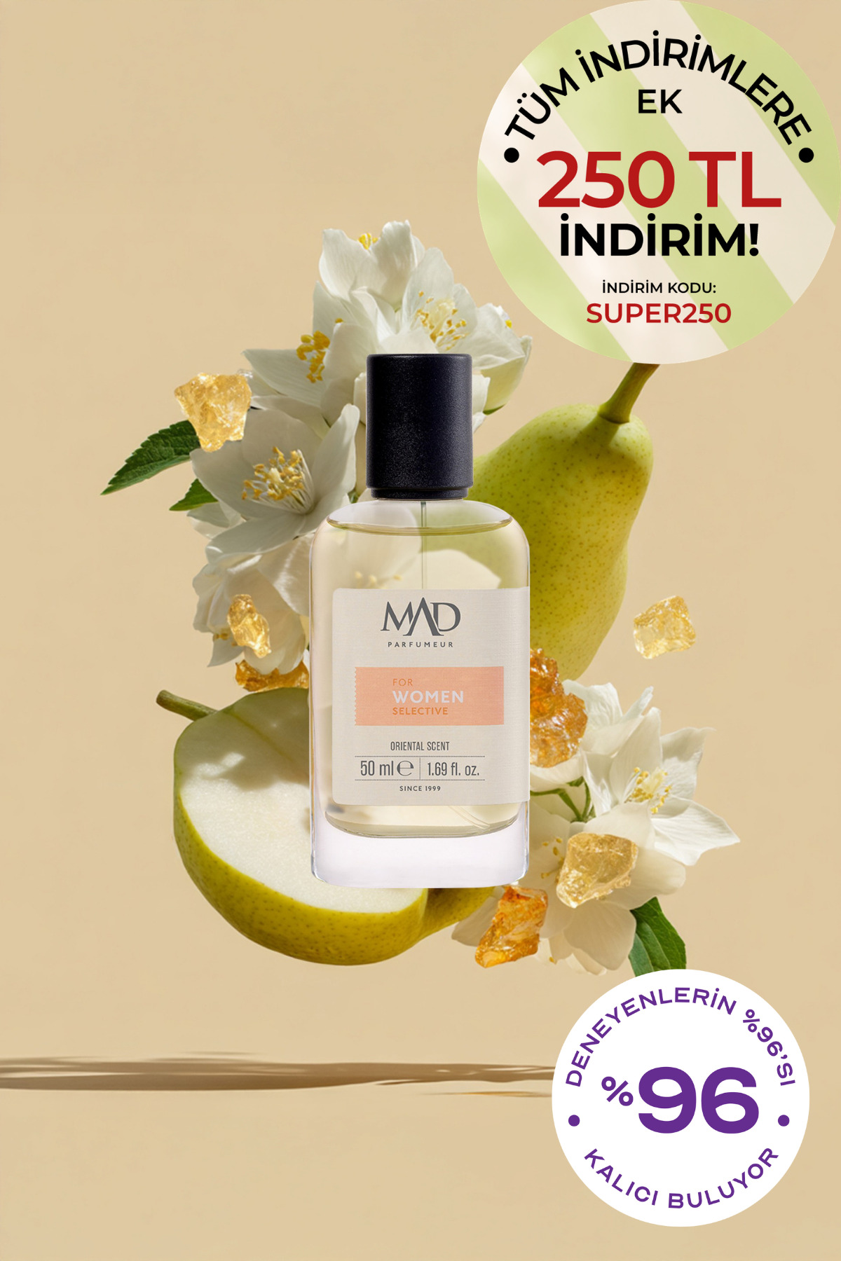 عطر MAD P107 زنان انتخابی 50 میلی لیتر مدپرفیوم Mad Parfüm