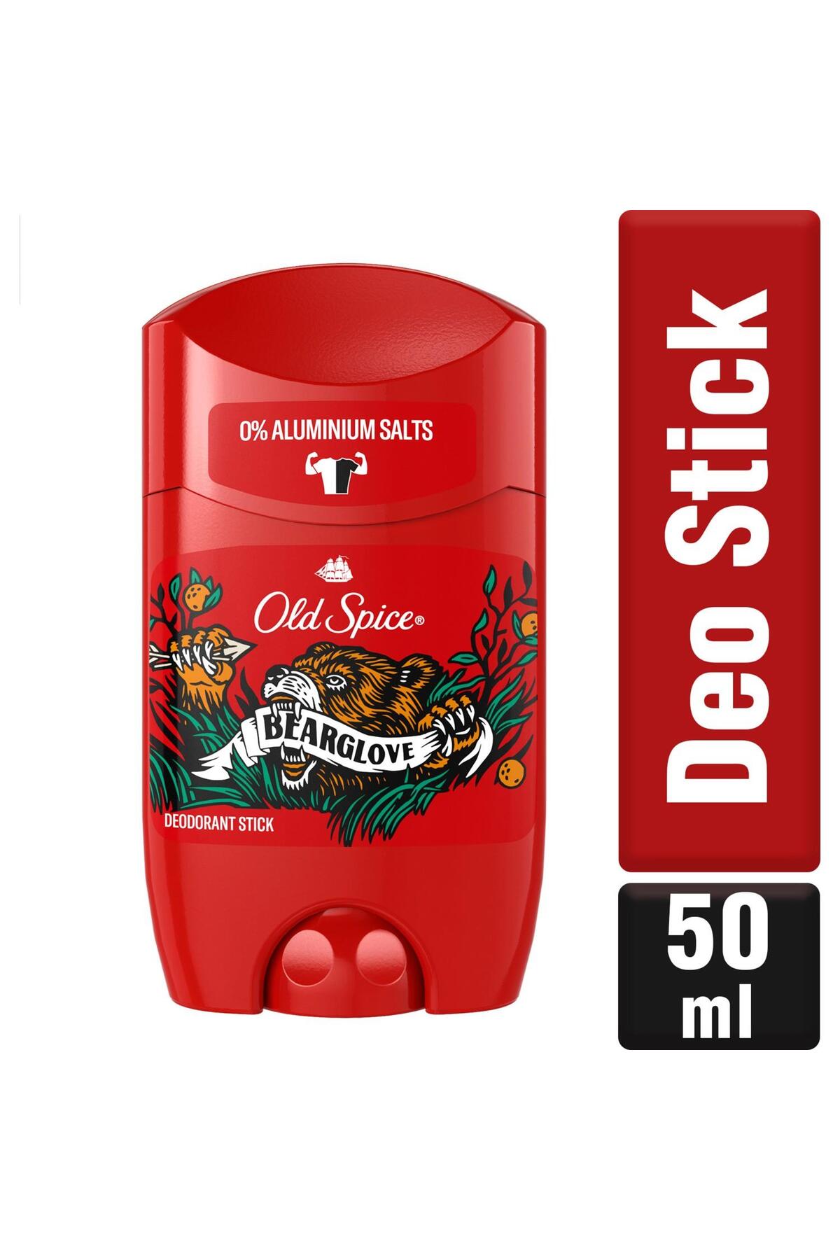 دئودورانت رول آن 50 میلی لیتر مدل Bearglove مناسب برای همه جنسیت ها اولد اسپایس Old Spice