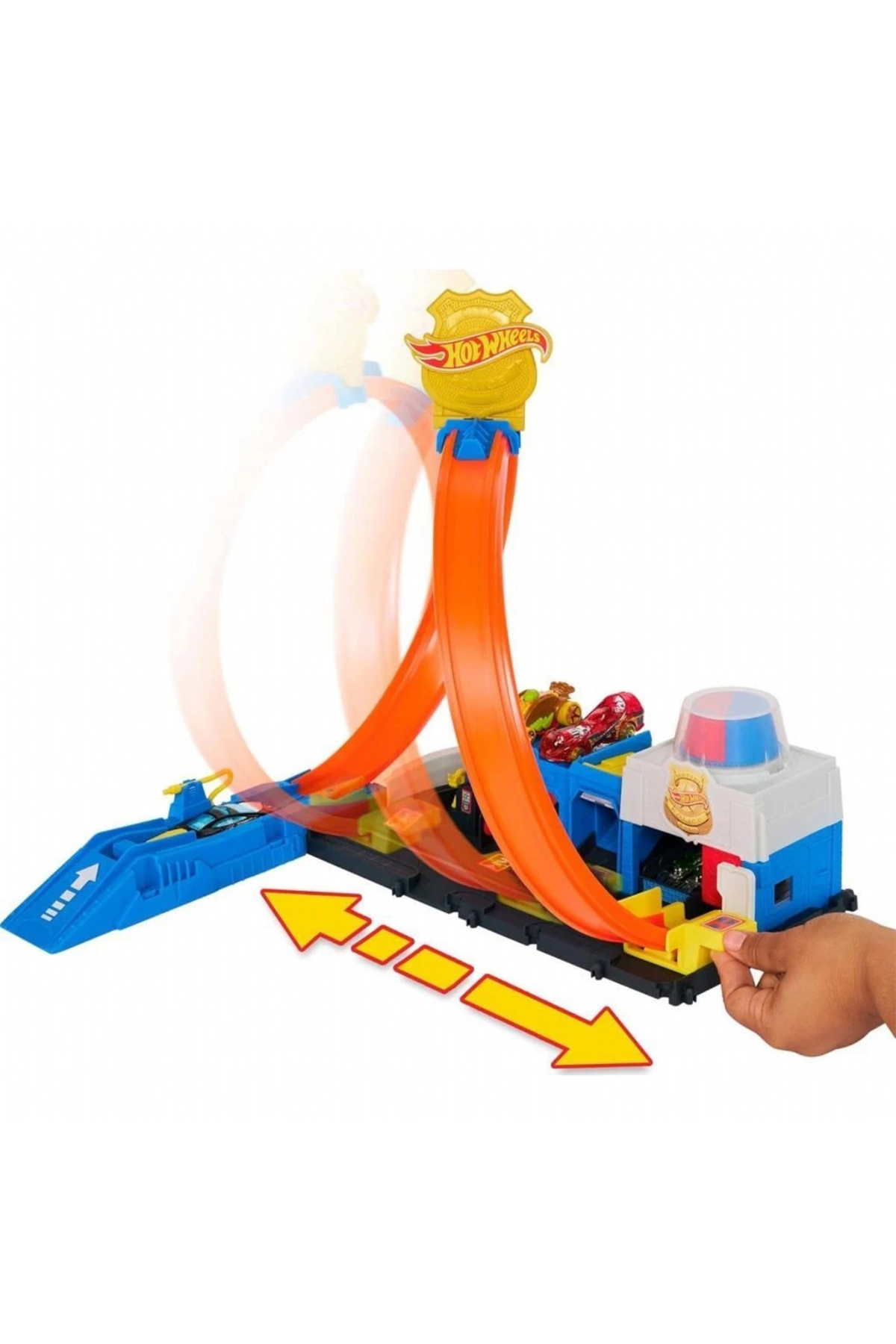 ست حرفه ای اسباب بازی آموزشی ایستگاه پلیس JBM71 از ترکیه HOT WHEELS