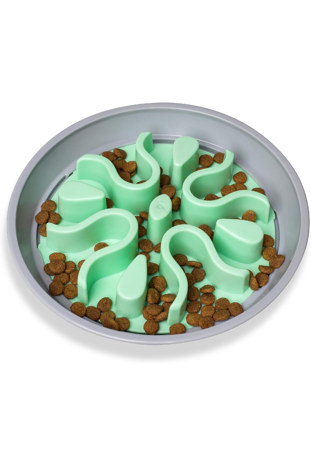 ظرف غذای آهسته‌خور اوت‌وارد هاوند Outward Hound Fun Feeder Wobble Slo Bowl، متوسط / بزرگ