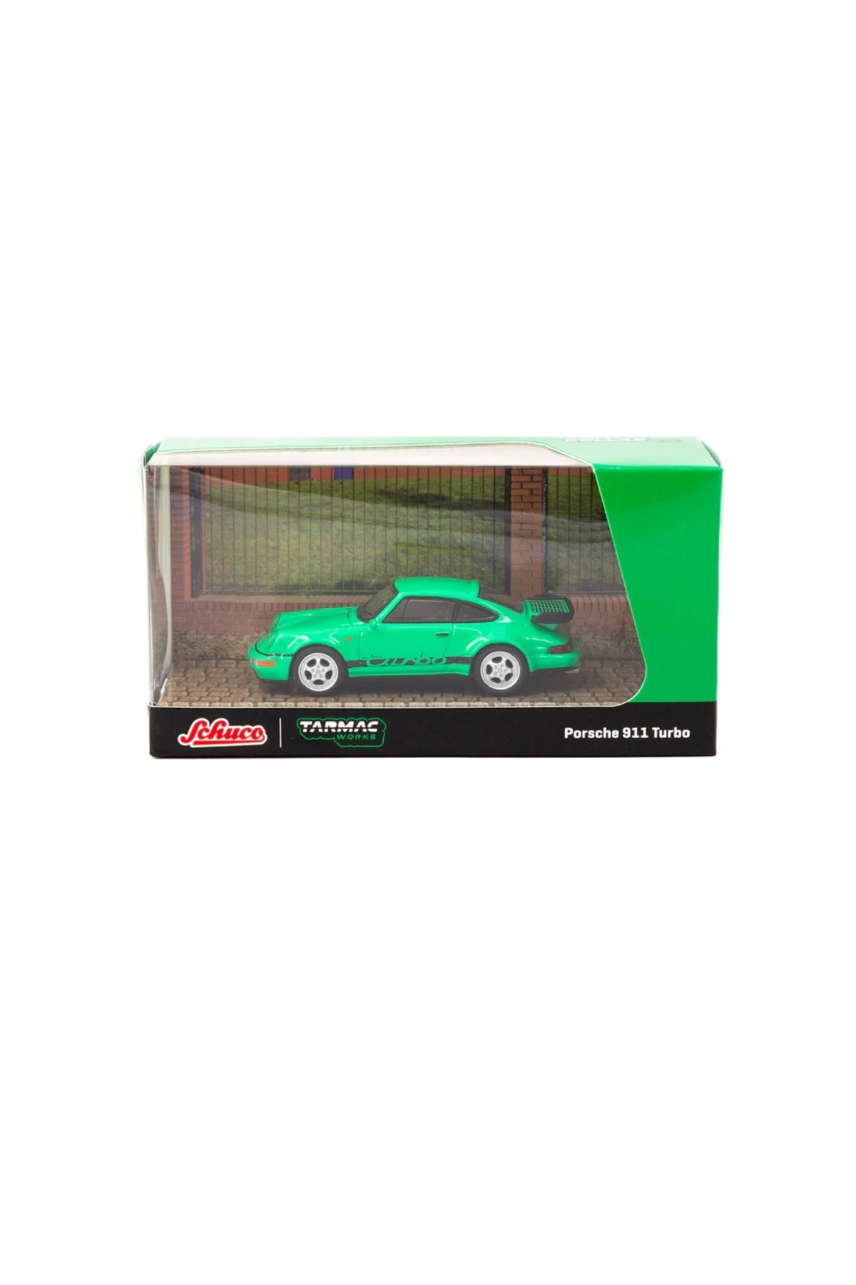 مدل خودرو SCHUCO X TARMAC WORKS 1 64 PORSCHE 911 TURBO GREEN COLLAB64 از ترکیه Genel Markalar