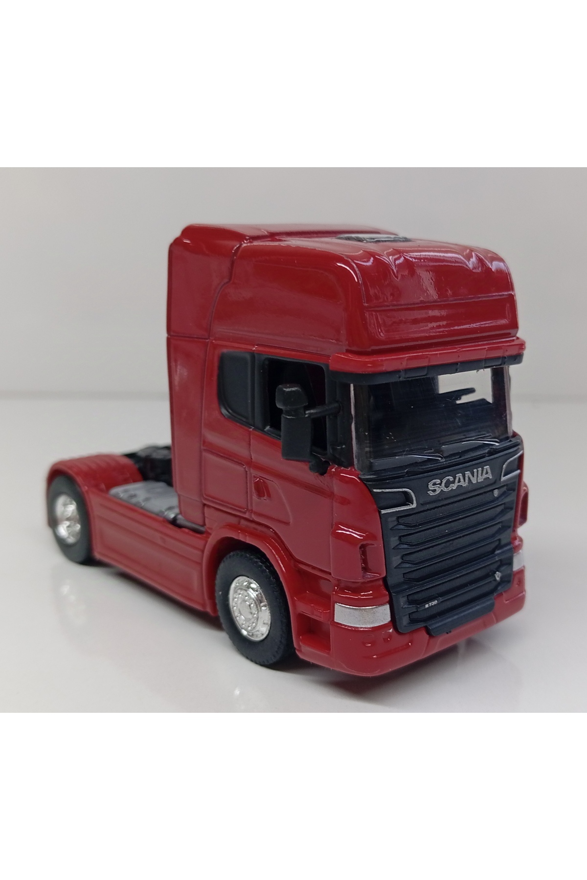 مدل خودرو DIANOMI WELLY مقیاس 1:64 SCANIA V8 R 730 CUP TRUCK فلزی سایز کوچک اورجینال WELLY