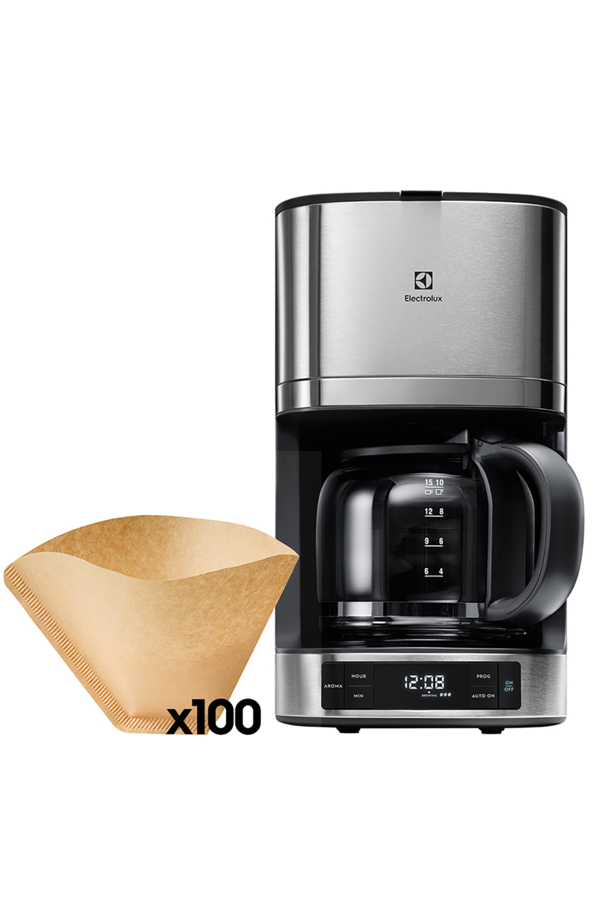 قهوه ساز فیلتری فیلتر EKF7700 با تنظیم زمان و رایحه اورجینال Electrolux