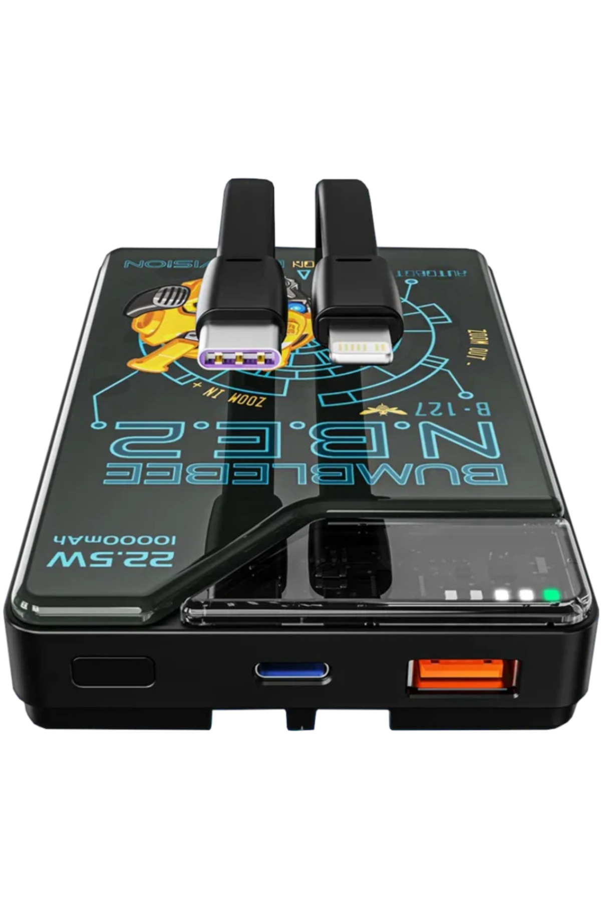پاوربانک HASBRO دارای مجوز TF D10 10000 MAH اورجینال transformers