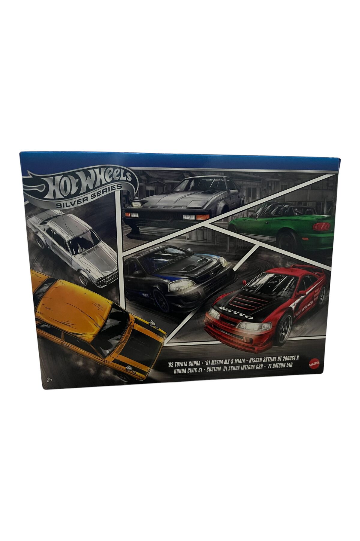 ماشین اسباب بازی خیابان ژاپن MULTIPACK JBY77 هات ویلز اورجینال HOT WHEELS