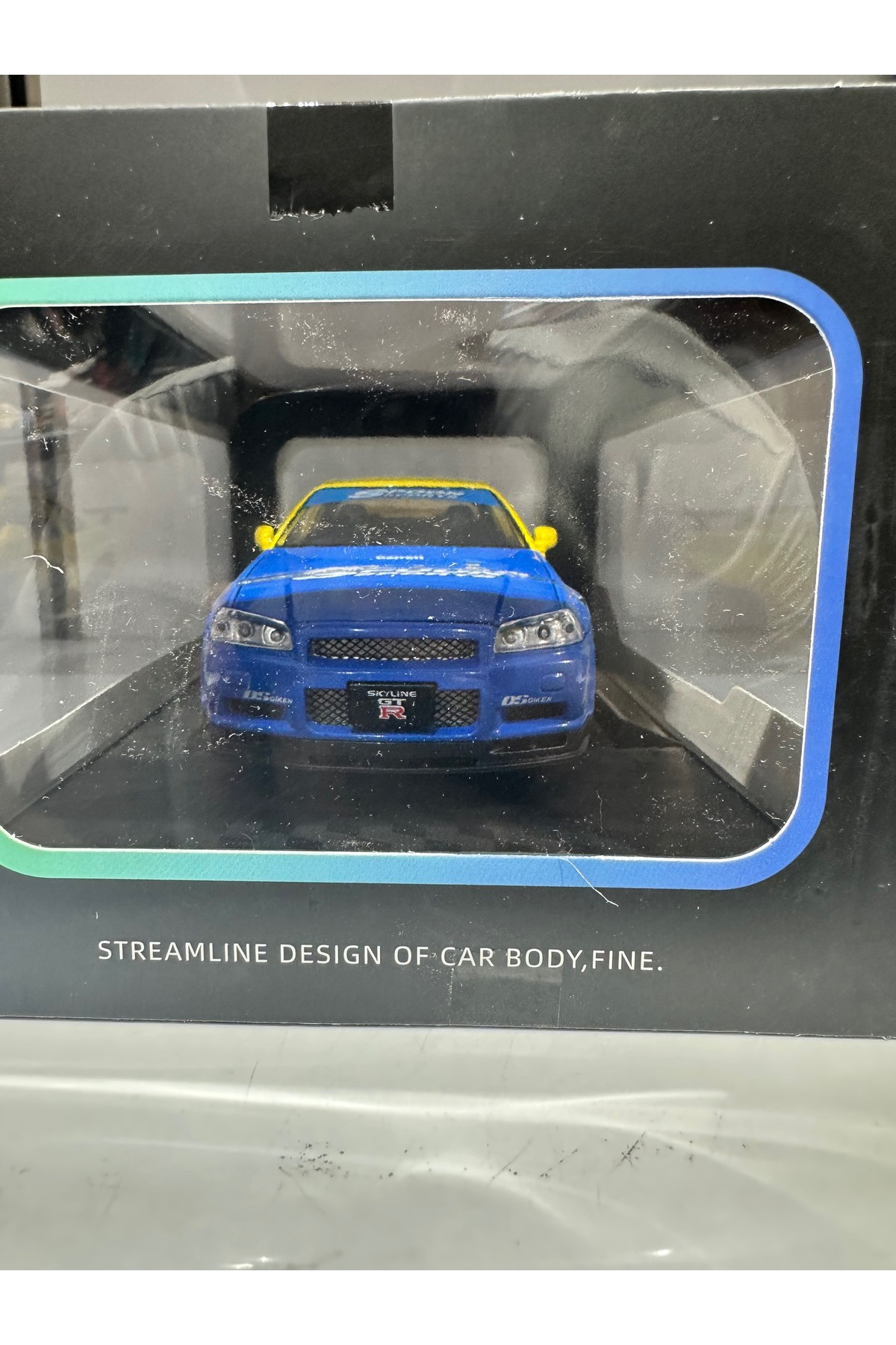 مدل خودرو NISSAN SKYLINE GTR R34 FAST AND FURIOUS COLLECTION DIECAST METAL CAR 1.24 SCALE اورجینال YVZ