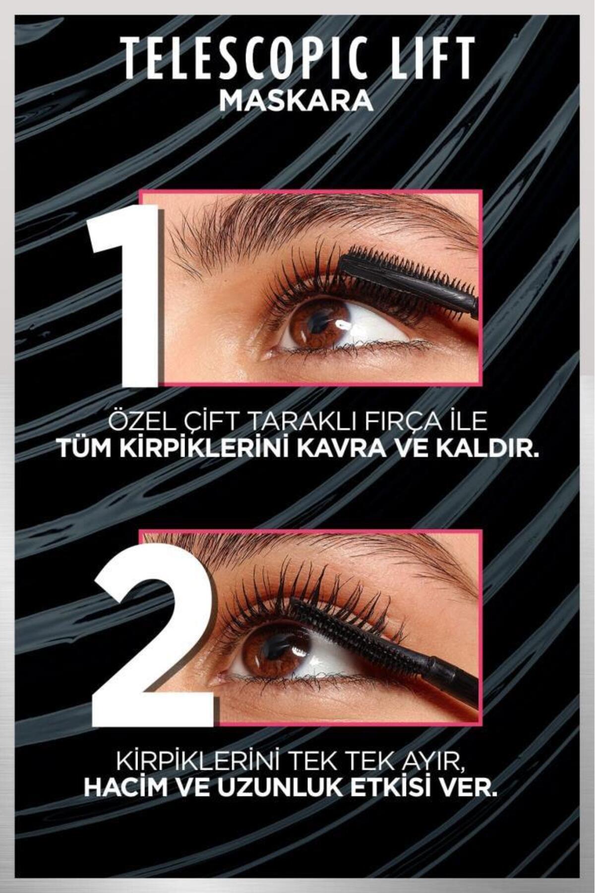 ریمل مشکی 2 آسانسور تلسکوپی L'Oreal Paris