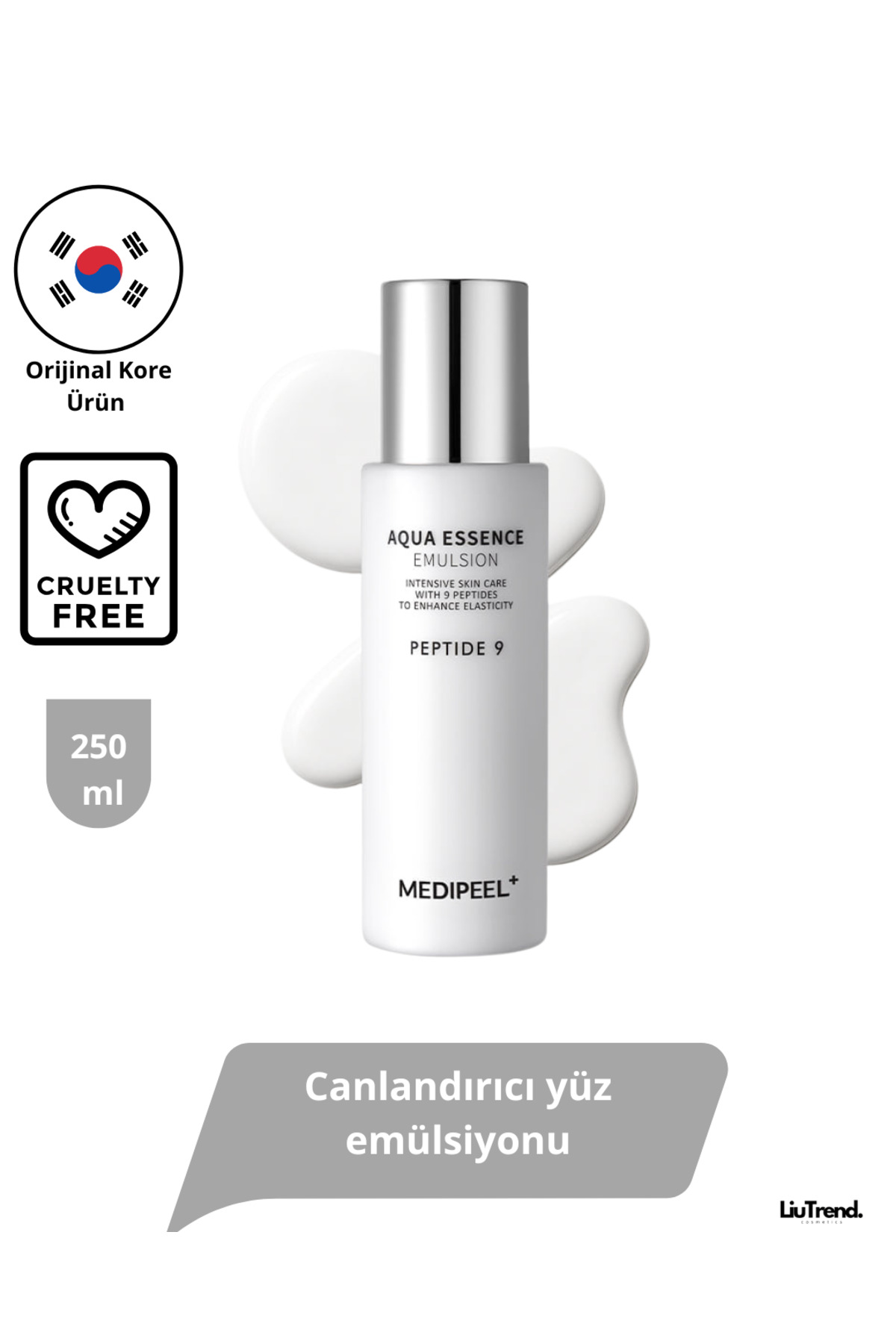 کرم صورت امولسیون پپتید 9 آکوا اسنس 250 میلی لیتری احیا کننده Medipeel