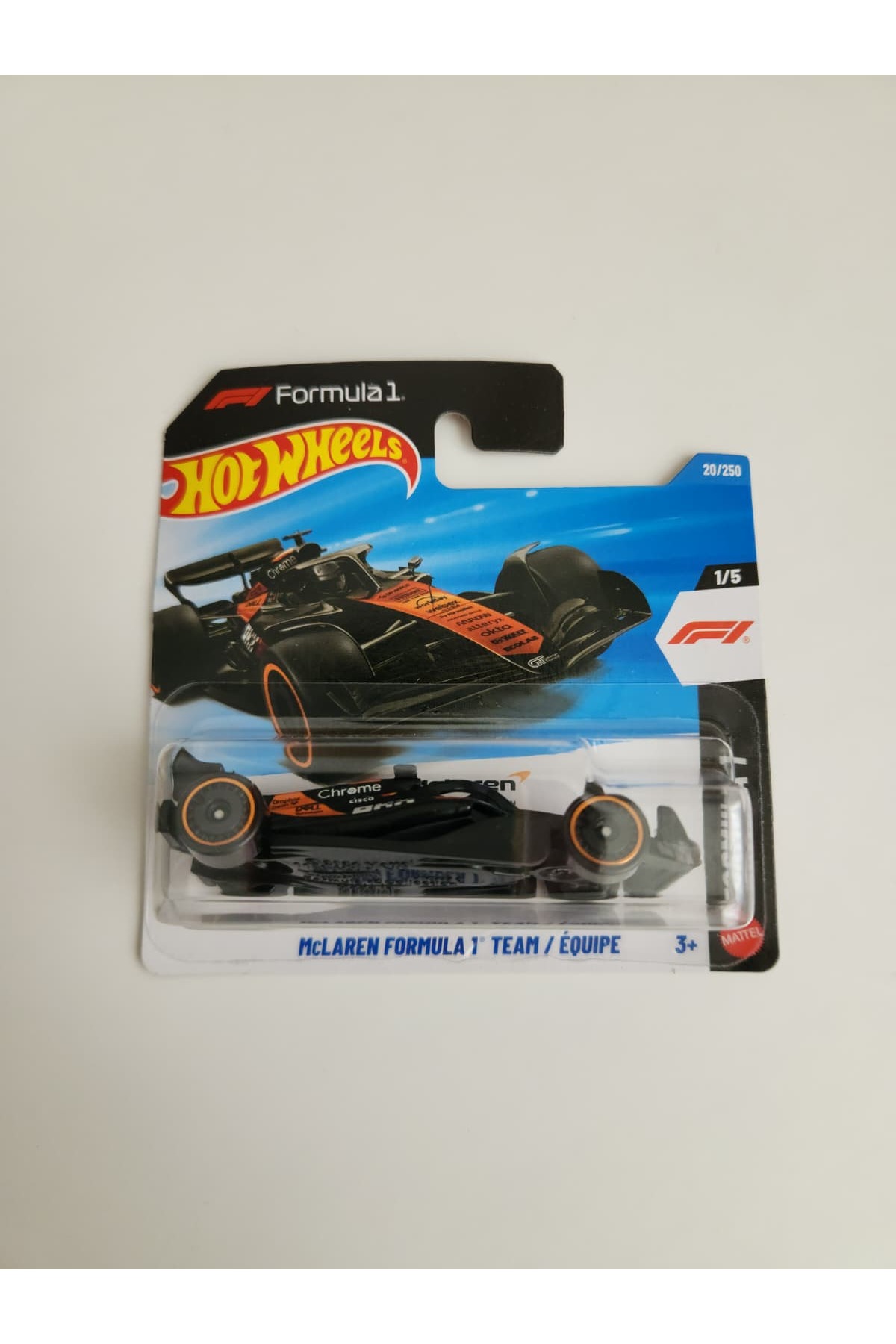 ماشین اسباب بازی تیم HOTWHEELS MCLAREN F1 HOT WHEELS
