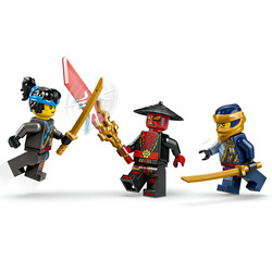 مجموعه ساختنی لگو LEGO سری نینجاگو NINJAGO مدل 71840، دو خودروی مسابقه‌ای و ۱۱۱ قطعه