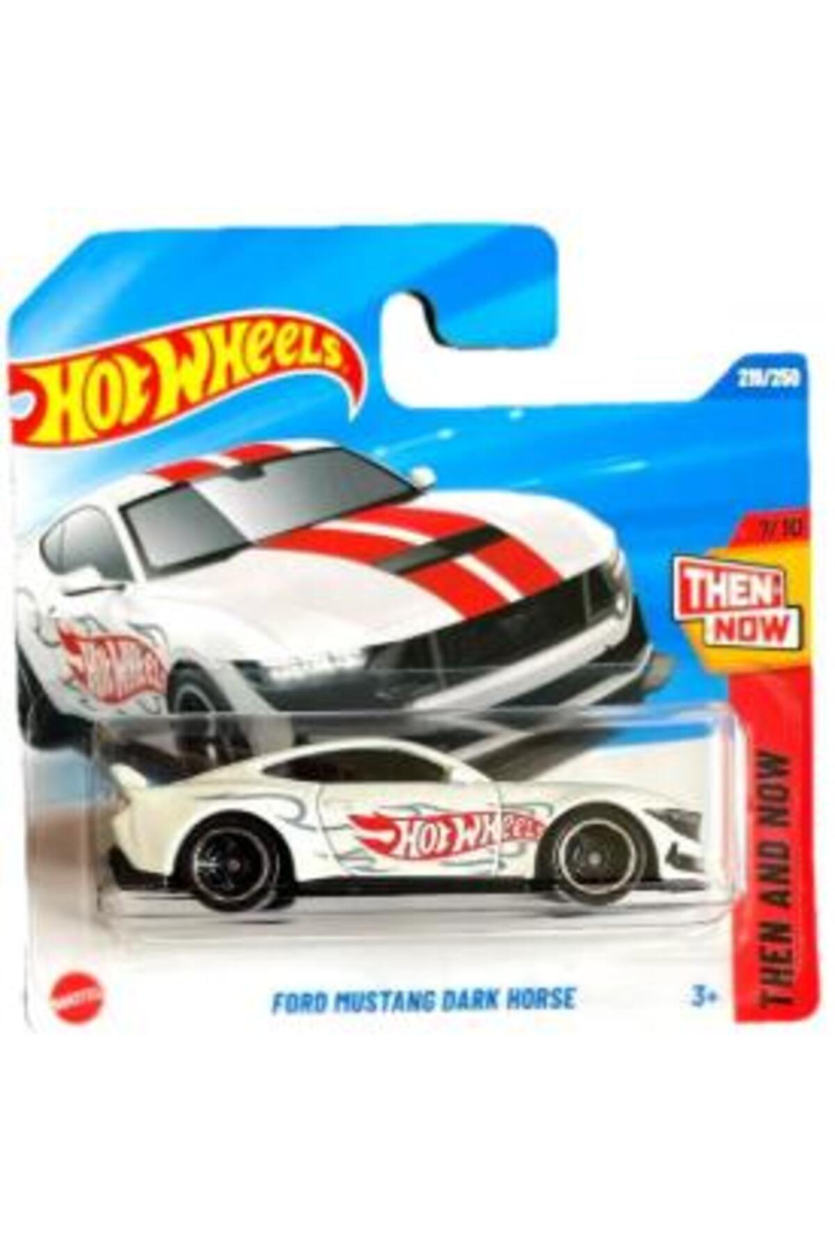 ماشین اسباب بازی های تک فورد موستانگ دارک هورس JBB34 در آن زمان و اکنون از ترکیه HOT WHEELS