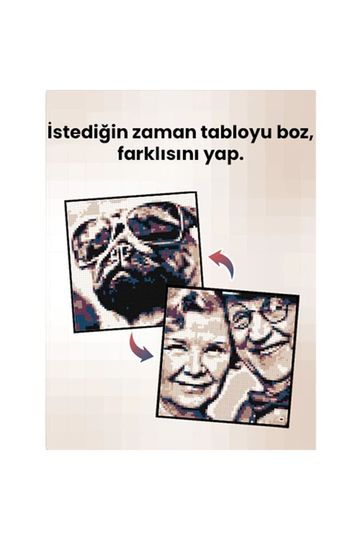 پازل رنگ S اورجینال MOZABRICK