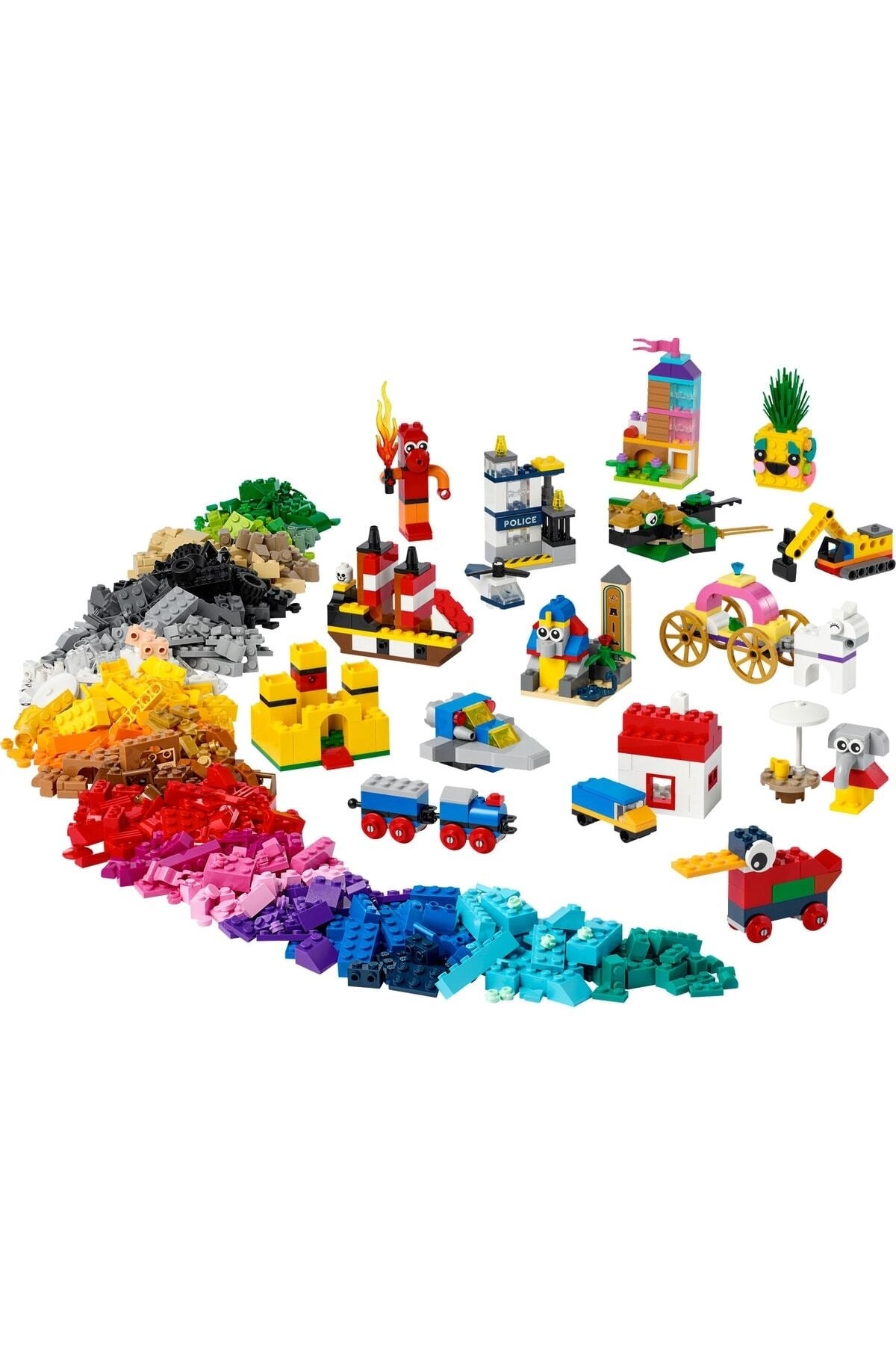 لگو ® کلاسیک 90 سال 11021 خلاق به مدت 5 بالاتر 1100 قطعه اورجینال LEGO