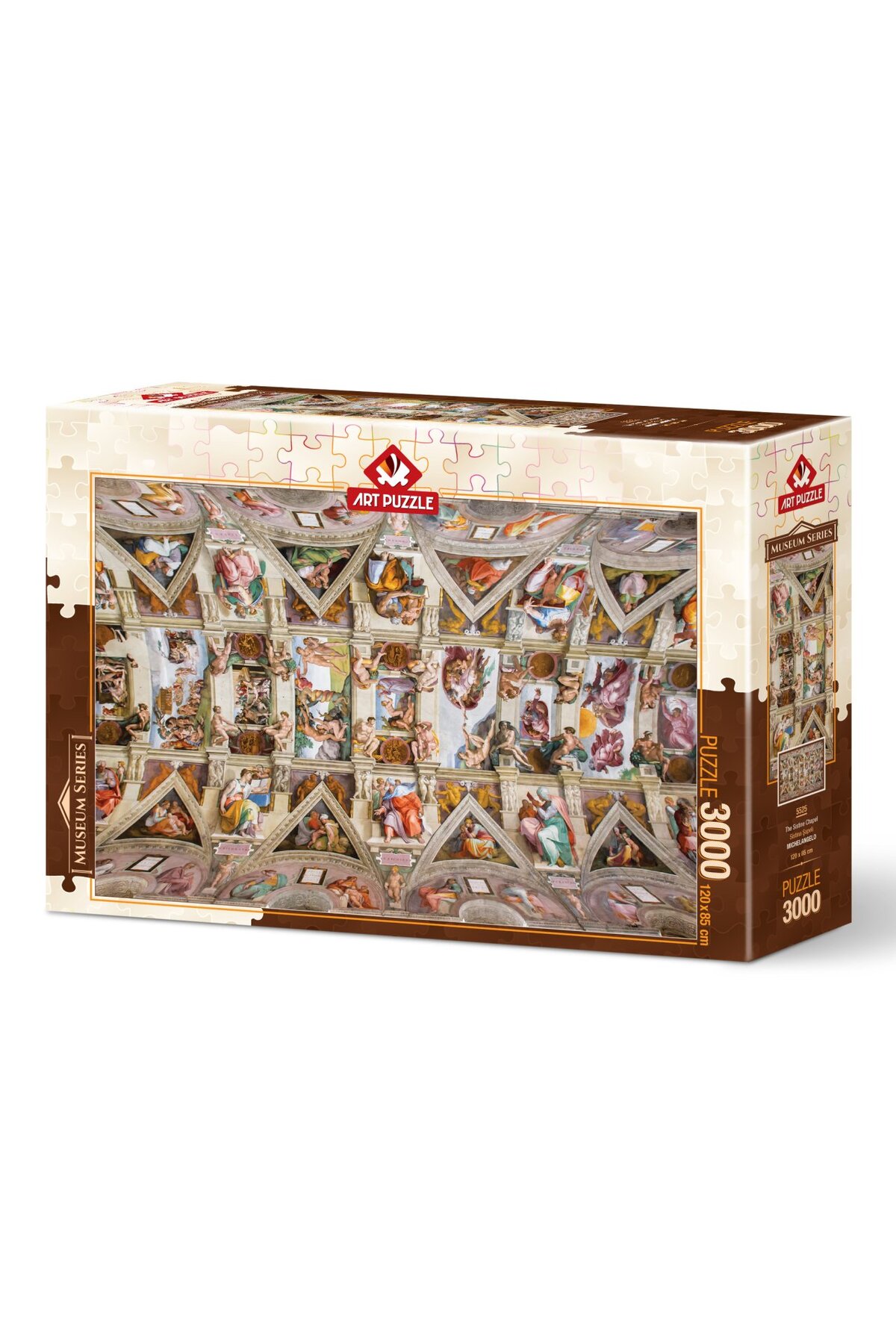 پازل قطعه 3000 SISTINA CHAPEL اورجینال ارت Art Puzzle