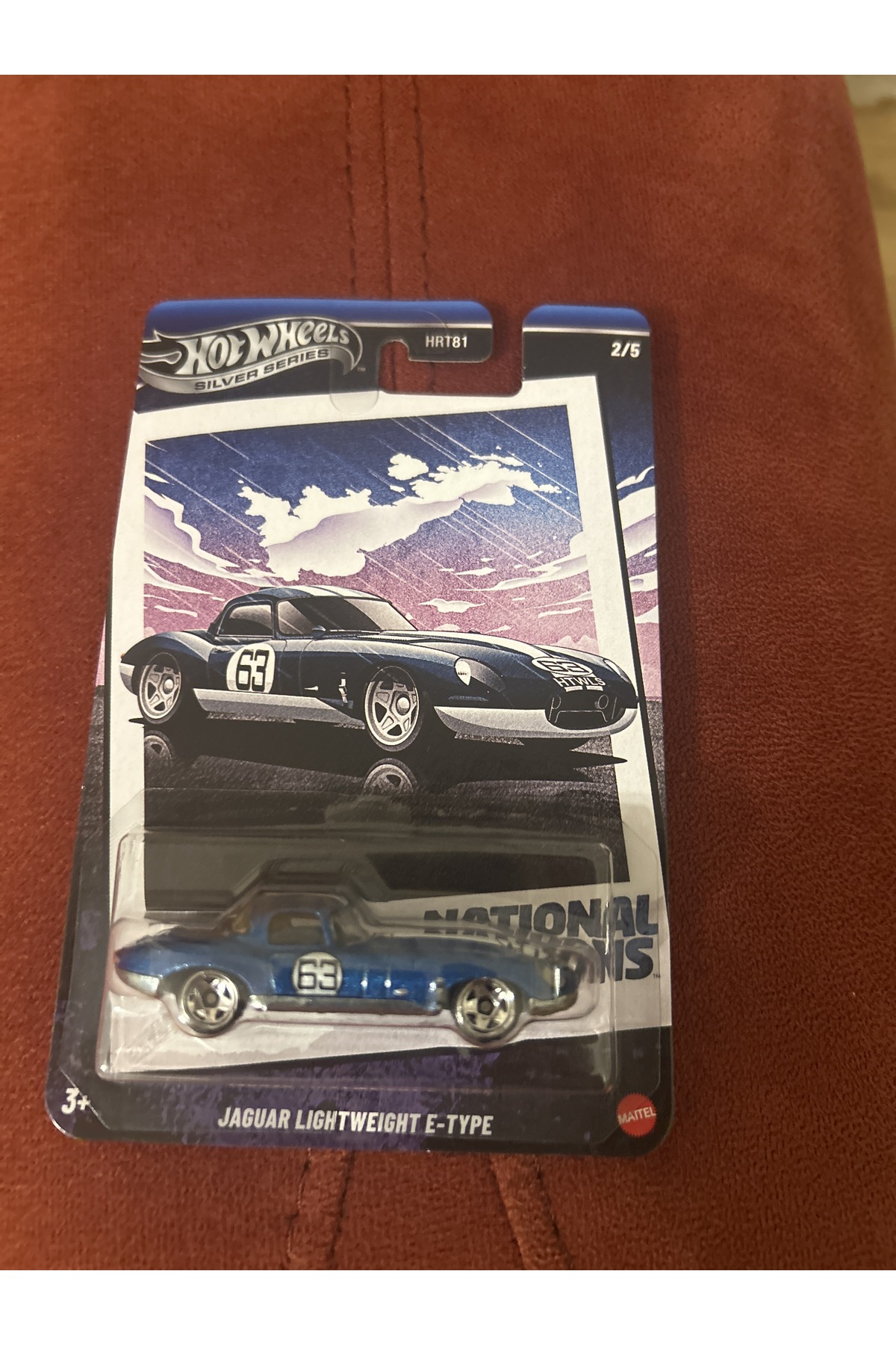 ماشین اسباب بازی کارت بلند جگوار سبک وزن E TYPE از ترکیه HOT WHEELS