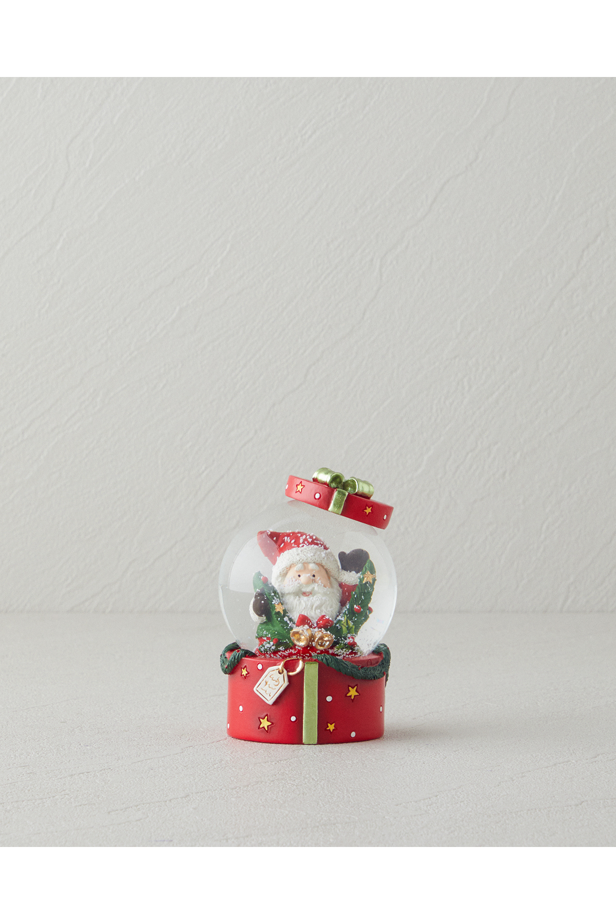 گوی برفی AZURE NEW YEAR SNOW GLOBE 15.5 سانتی متر قرمز از ترکیه English Home