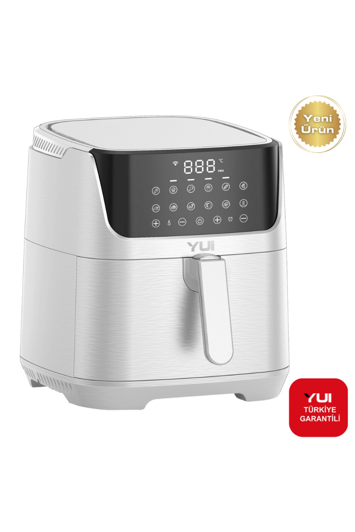 سرخ کن M25 MAXIFRY PRO 5.5 LT. SMART TOUCH AIRFRYER HOT AIR FRYER سفید YUI TURKEY گارانتی شده اورجینال Yui