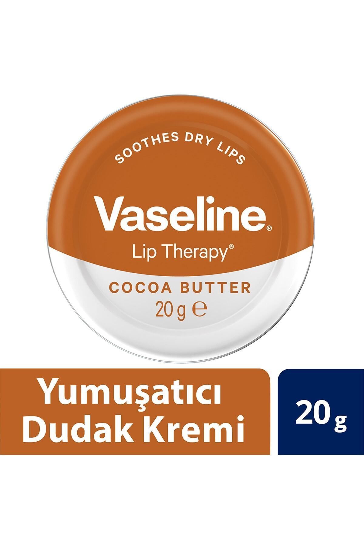 کرم لب و اسکراب لب وازلین با عصاره کاکائو 20 گرم Vaseline