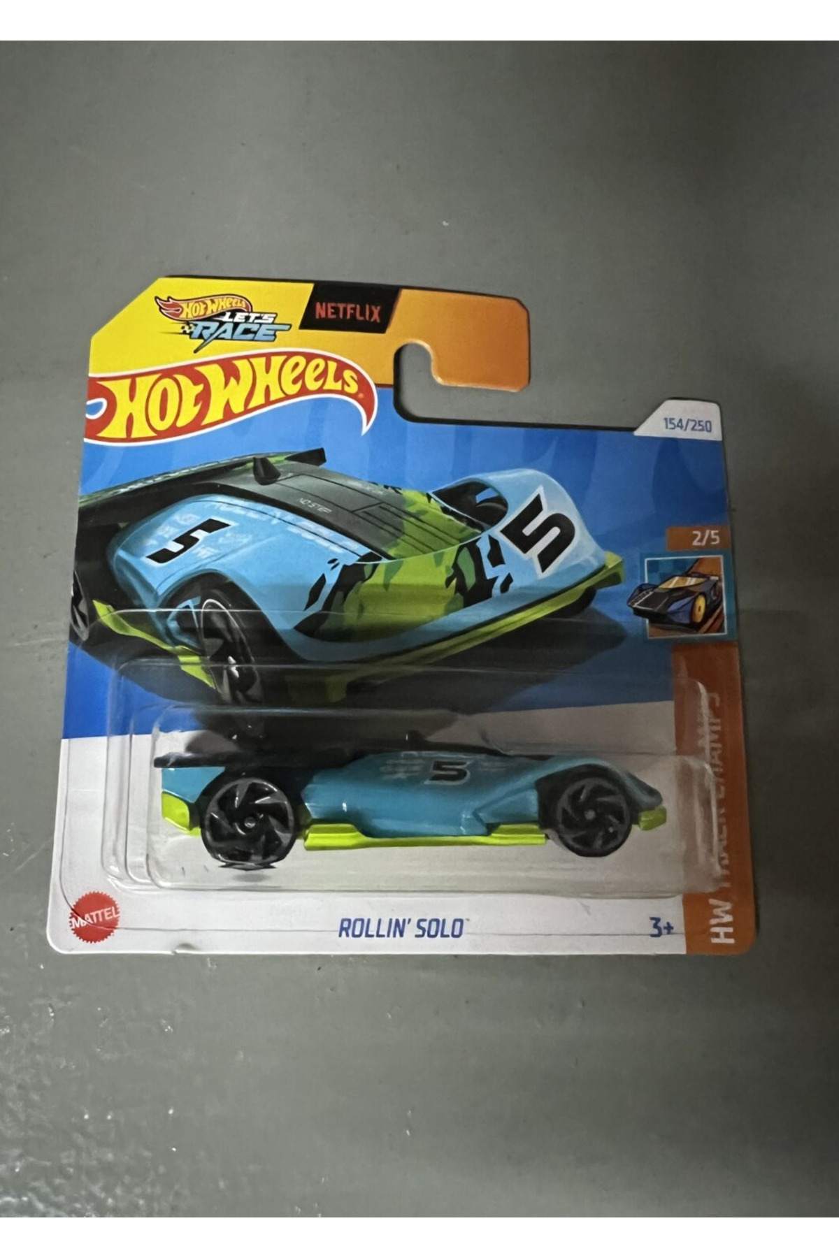 ماشین اسباب بازی HOTWHEELS ROLLIN SOLO 2024 از ترکیه HOT WHEELS