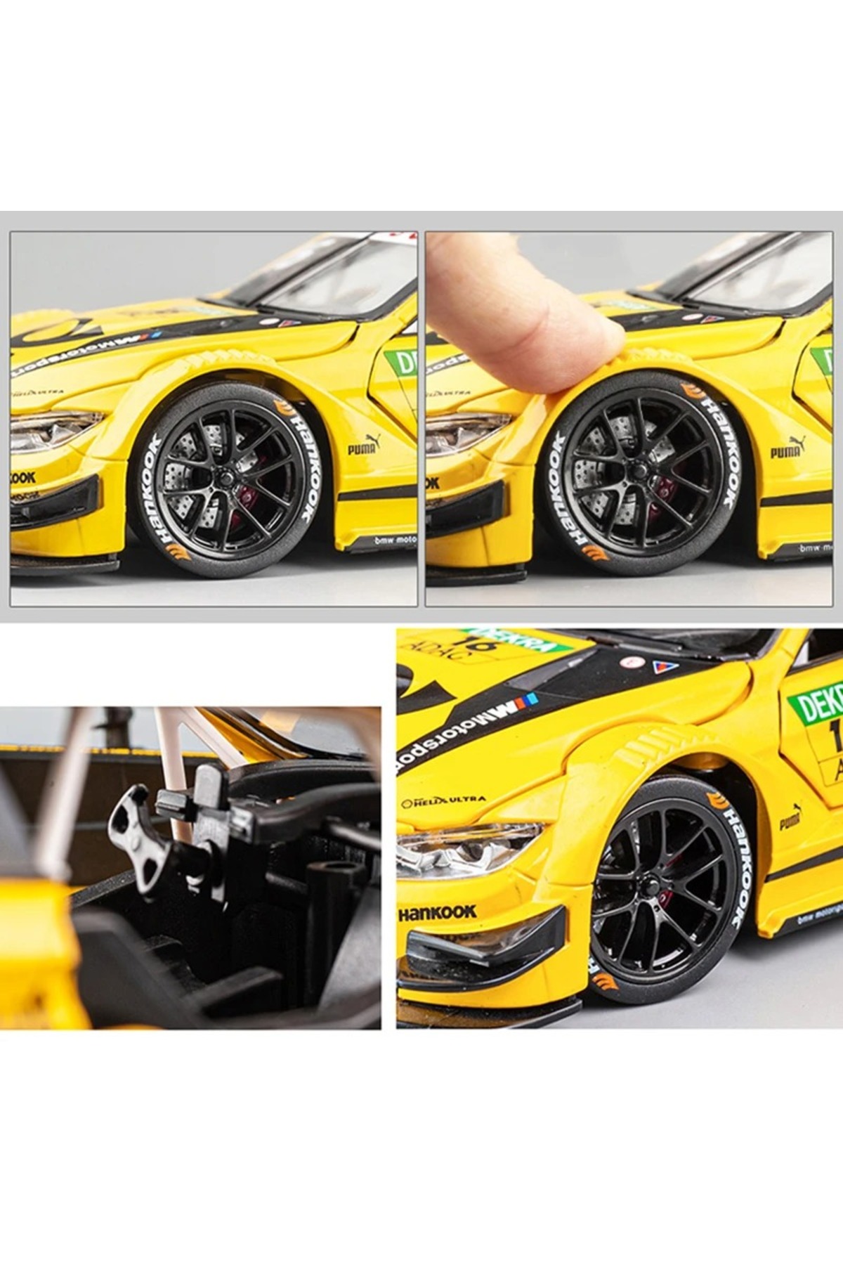 مدل خودرو 1:24 BMW M4 DTM ALLOY ورزشی CAR DIECASTS METAL TOY VEHICLE اورجینال PeriYedi